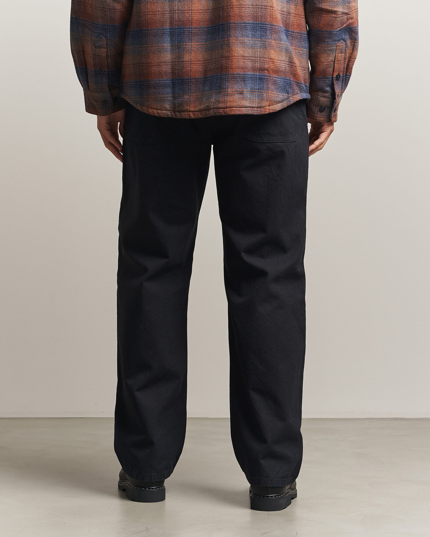 Heren | Broeken | Nudie Jeans | Tuff Tony Duck Canvas Pants Black