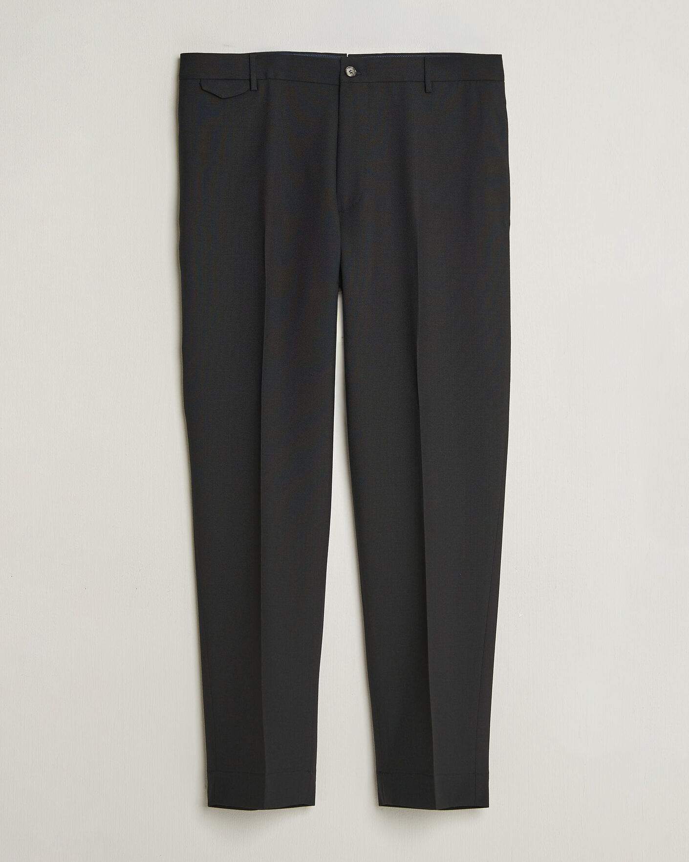 Heren | Broeken | Santaniello | Wool Trousers Black