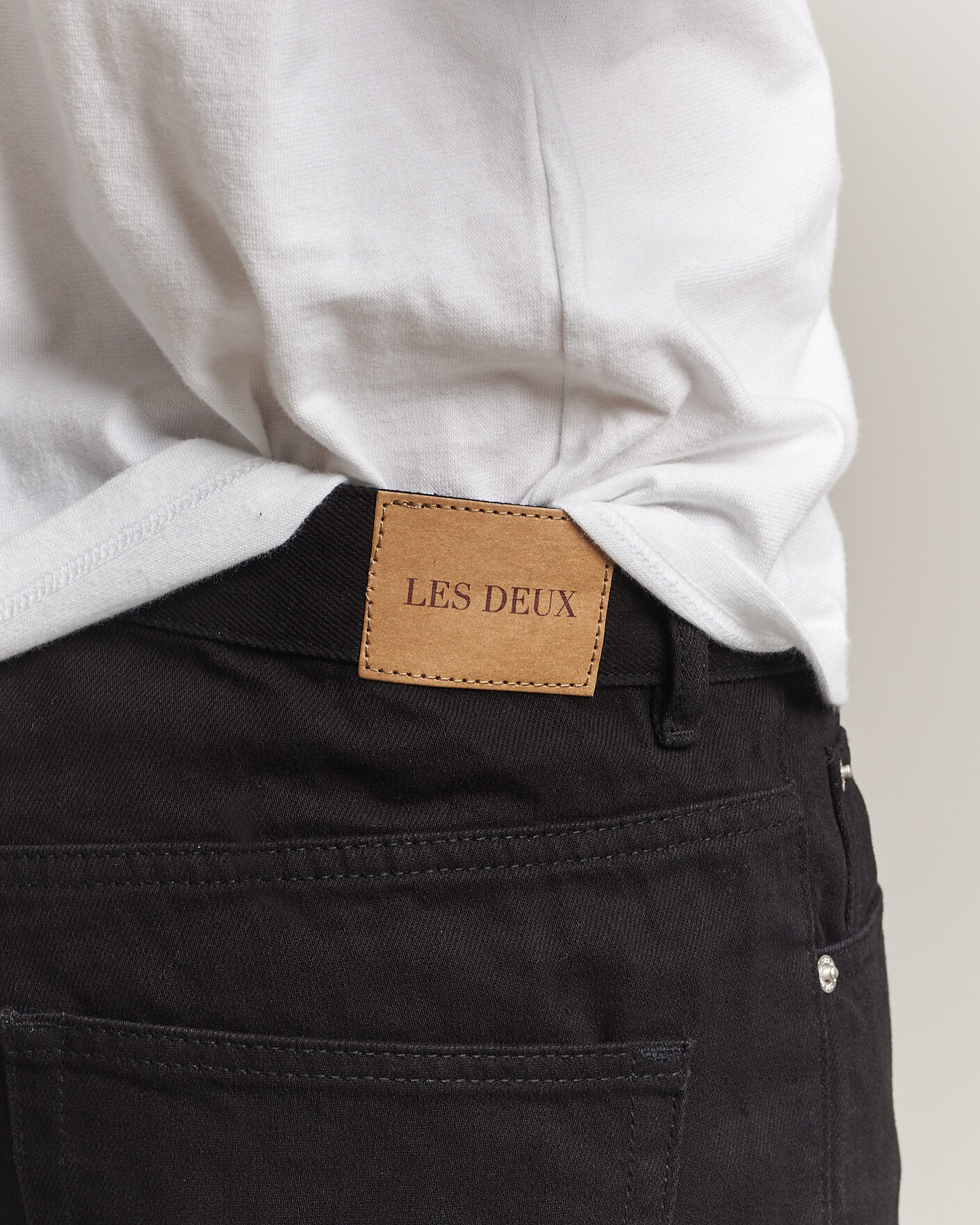 Heren | Jeans | LES DEUX | Ryder Jeans Black