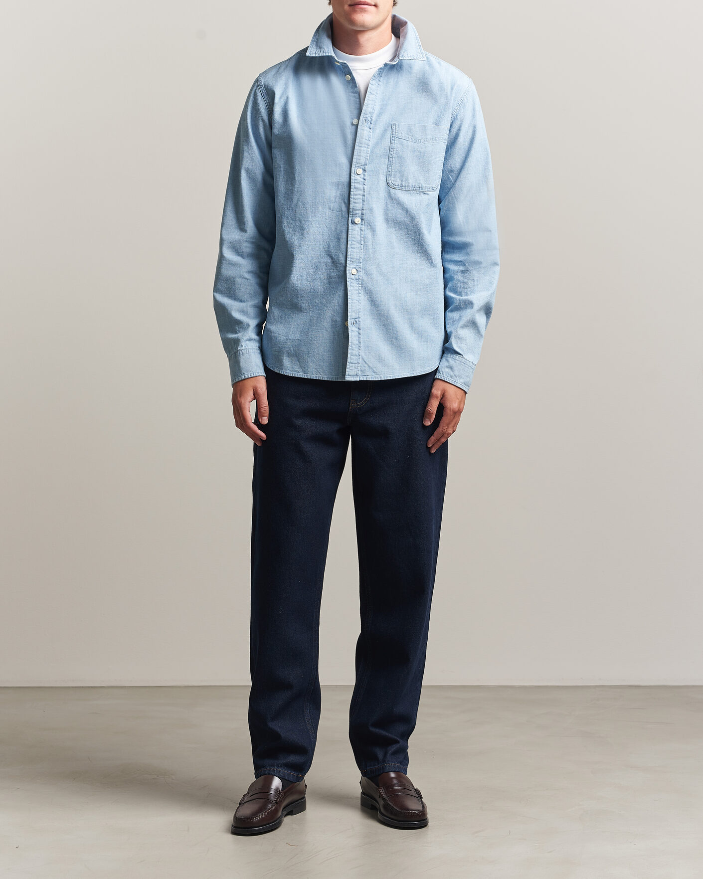 Heren | Jeans | LES DEUX | Ryder Jeans Dark Indigo Wash