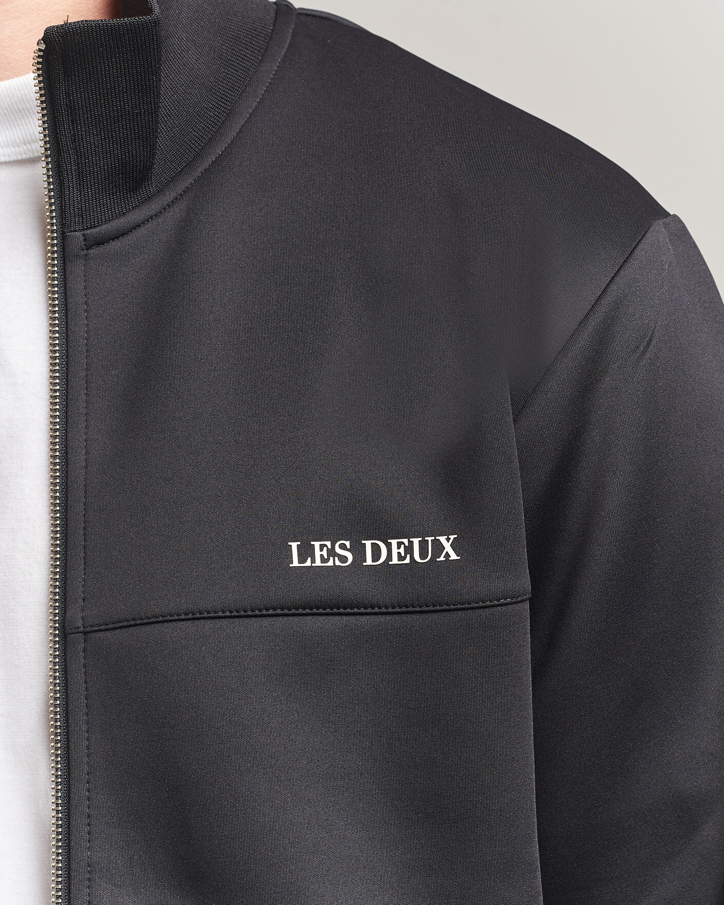 Heren | Truien | LES DEUX | Ballier Track Jacket Black