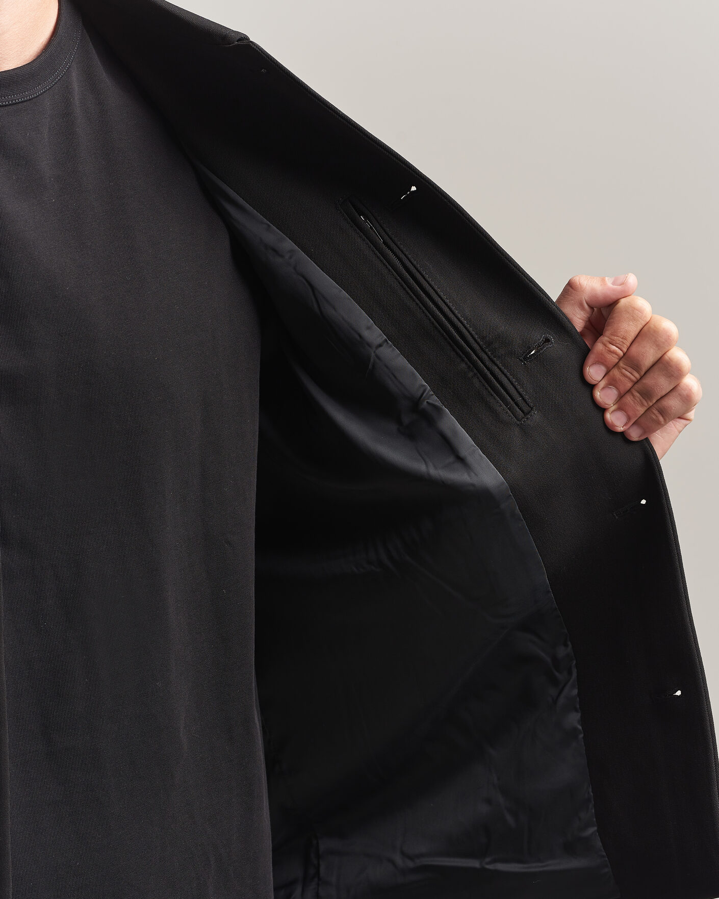 Heren | Overhemden | LES DEUX | Marsielle Hybrid Jacket Black