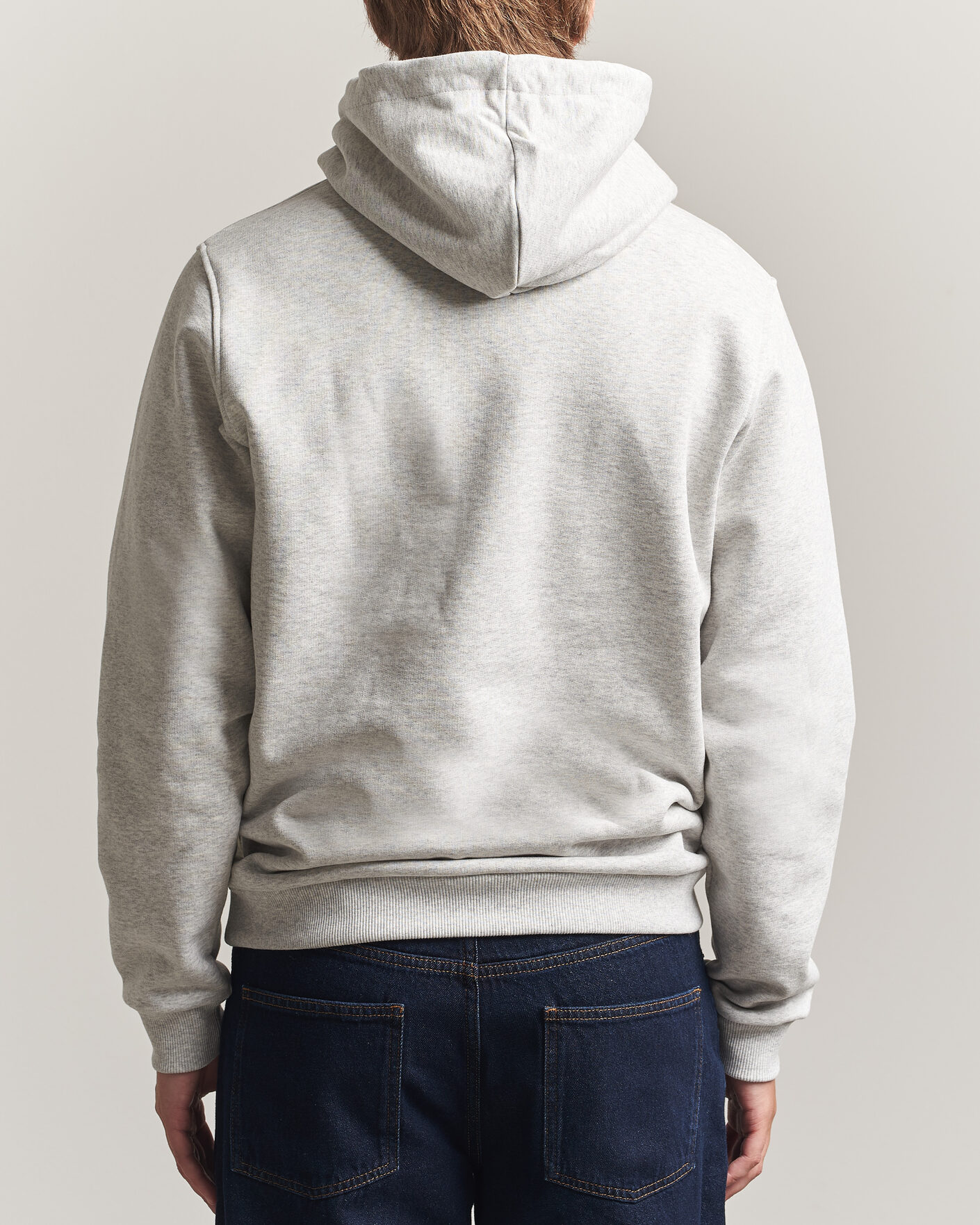 Heren | Truien | LES DEUX | Market Hoodie Snow Melange