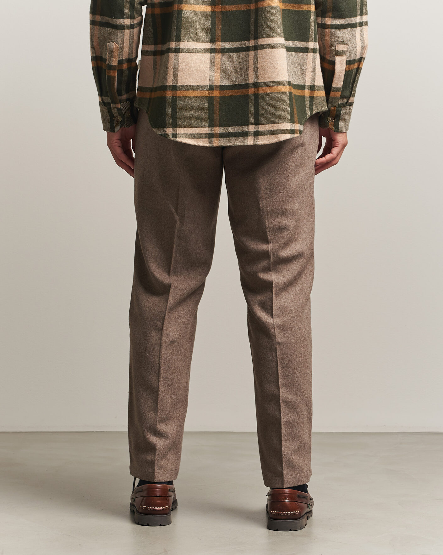 Heren | Broeken | LES DEUX | Wool Reg Suit Pants Caribou