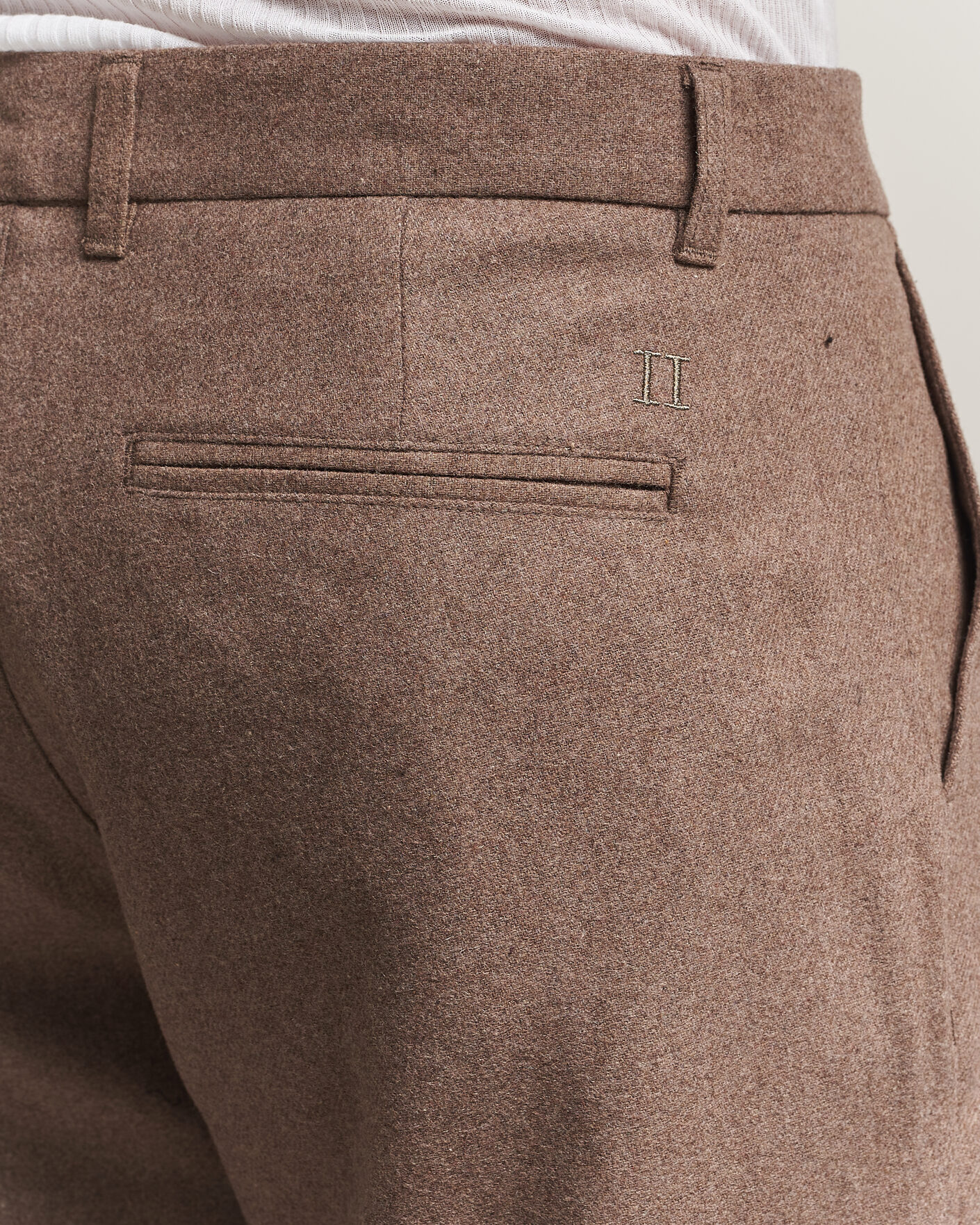 Heren | Broeken | LES DEUX | Wool Reg Suit Pants Caribou