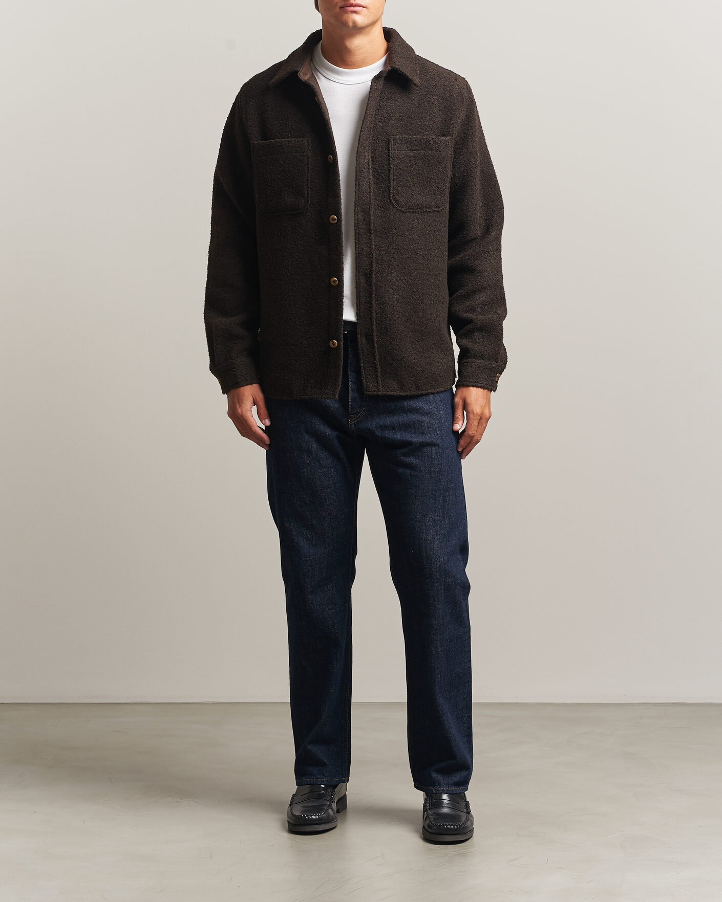 Heren | Overhemden | LES DEUX | Boucle Overshirt Delicioso