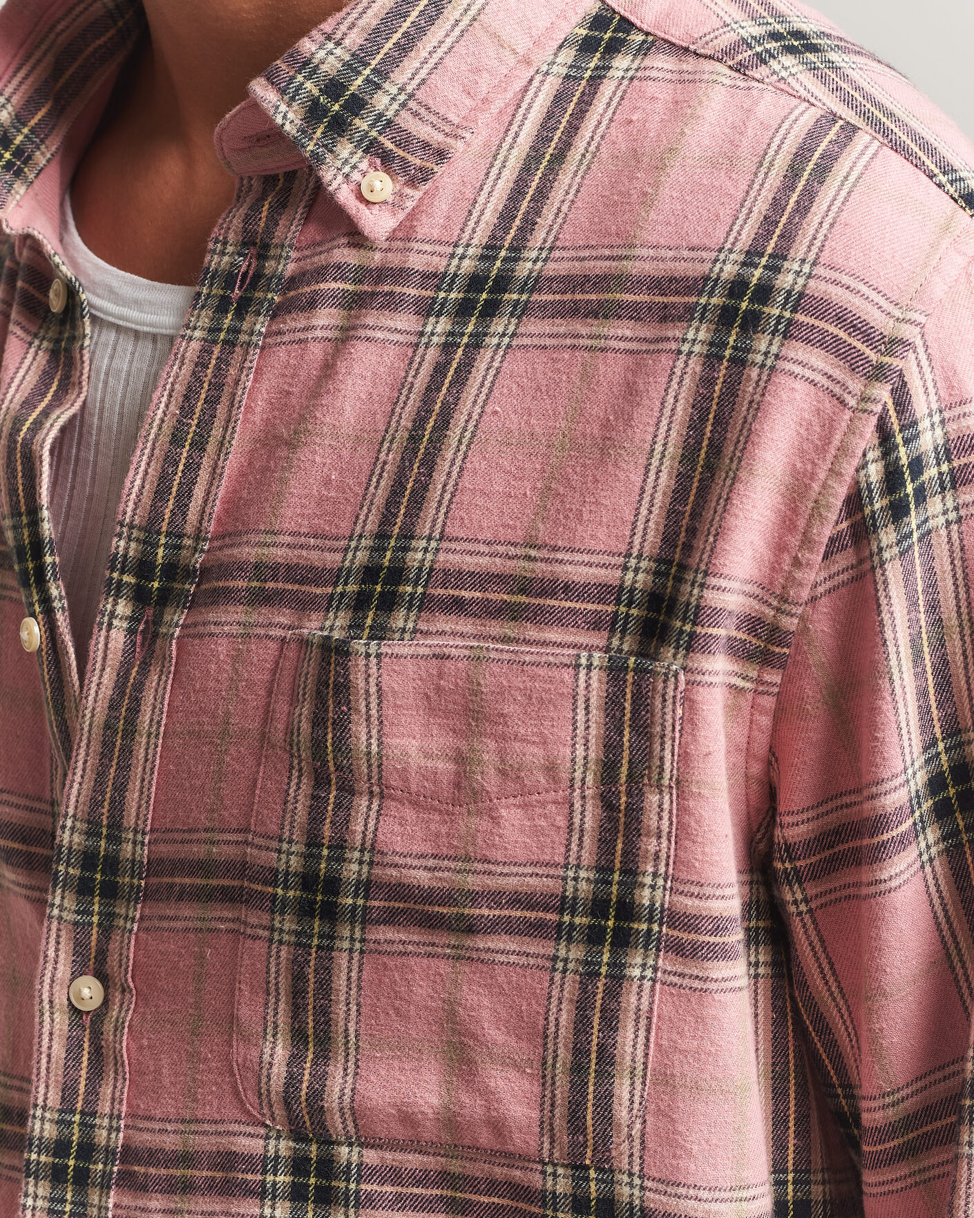 Heren | Overhemden | LES DEUX | Vintage Check Shirt India Ink