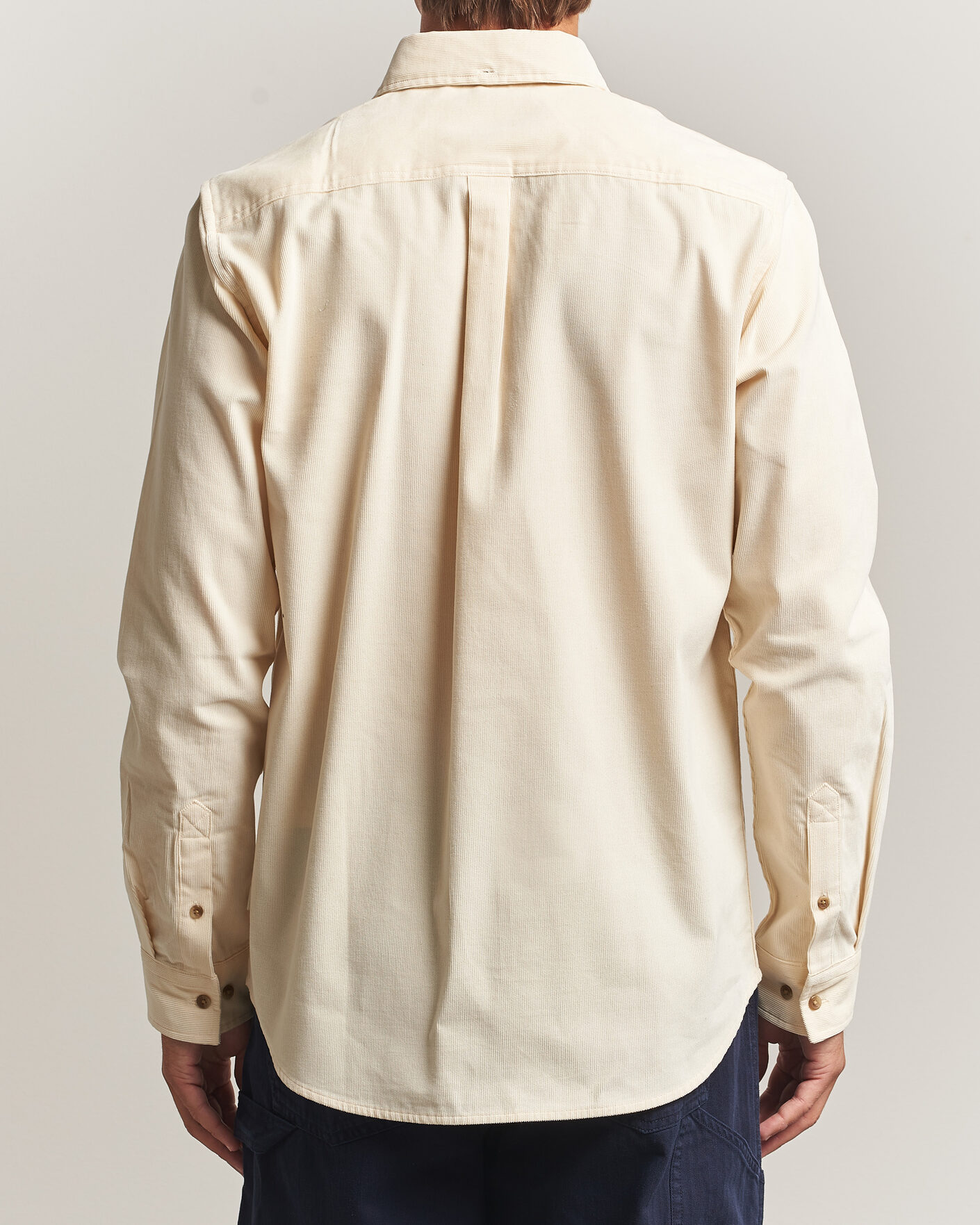Heren | Overhemden | LES DEUX | Pinwale Corduroy Shirt Ivory