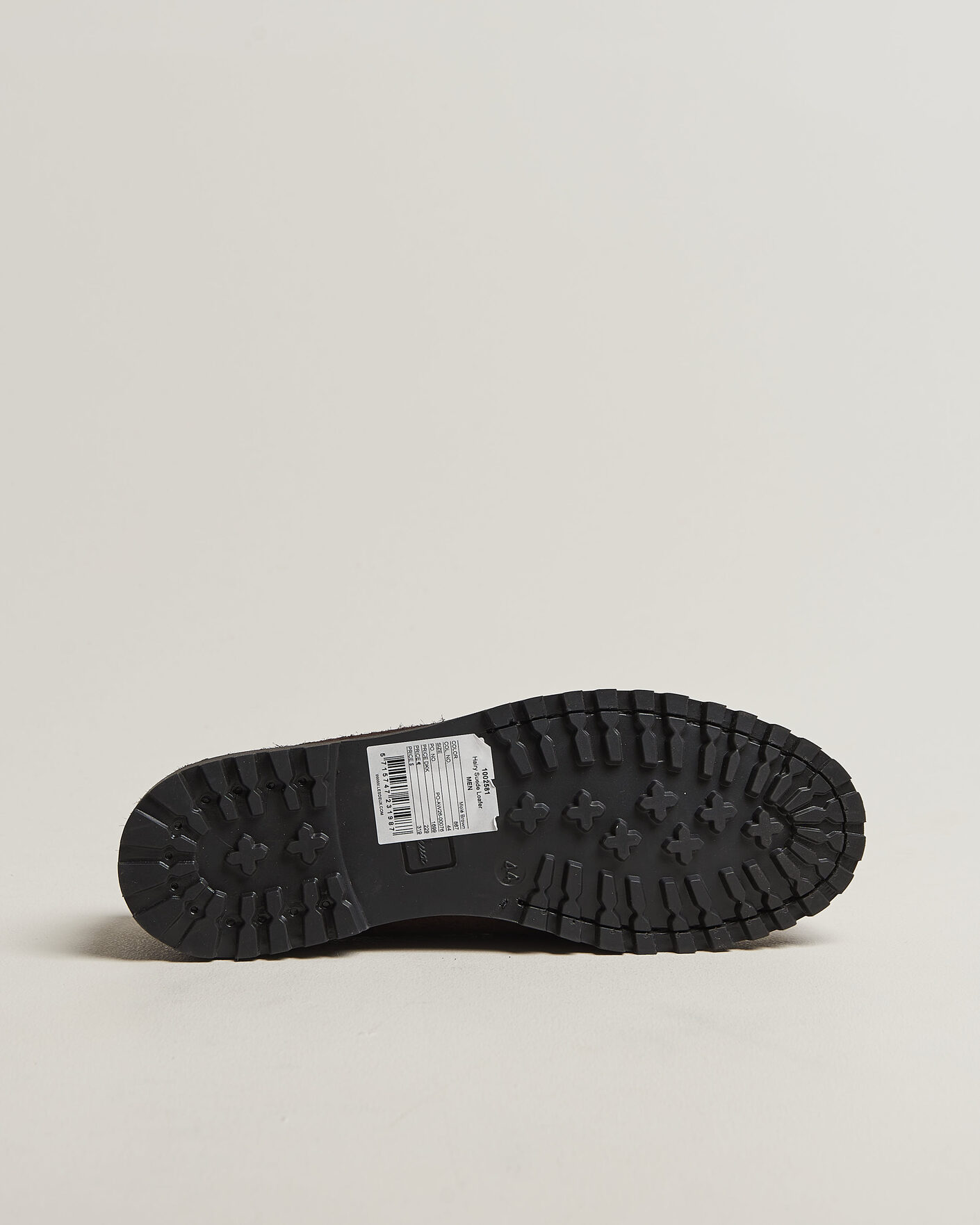 Heren | Instappers | LES DEUX | Hairy Suede Loafer Molé Brown