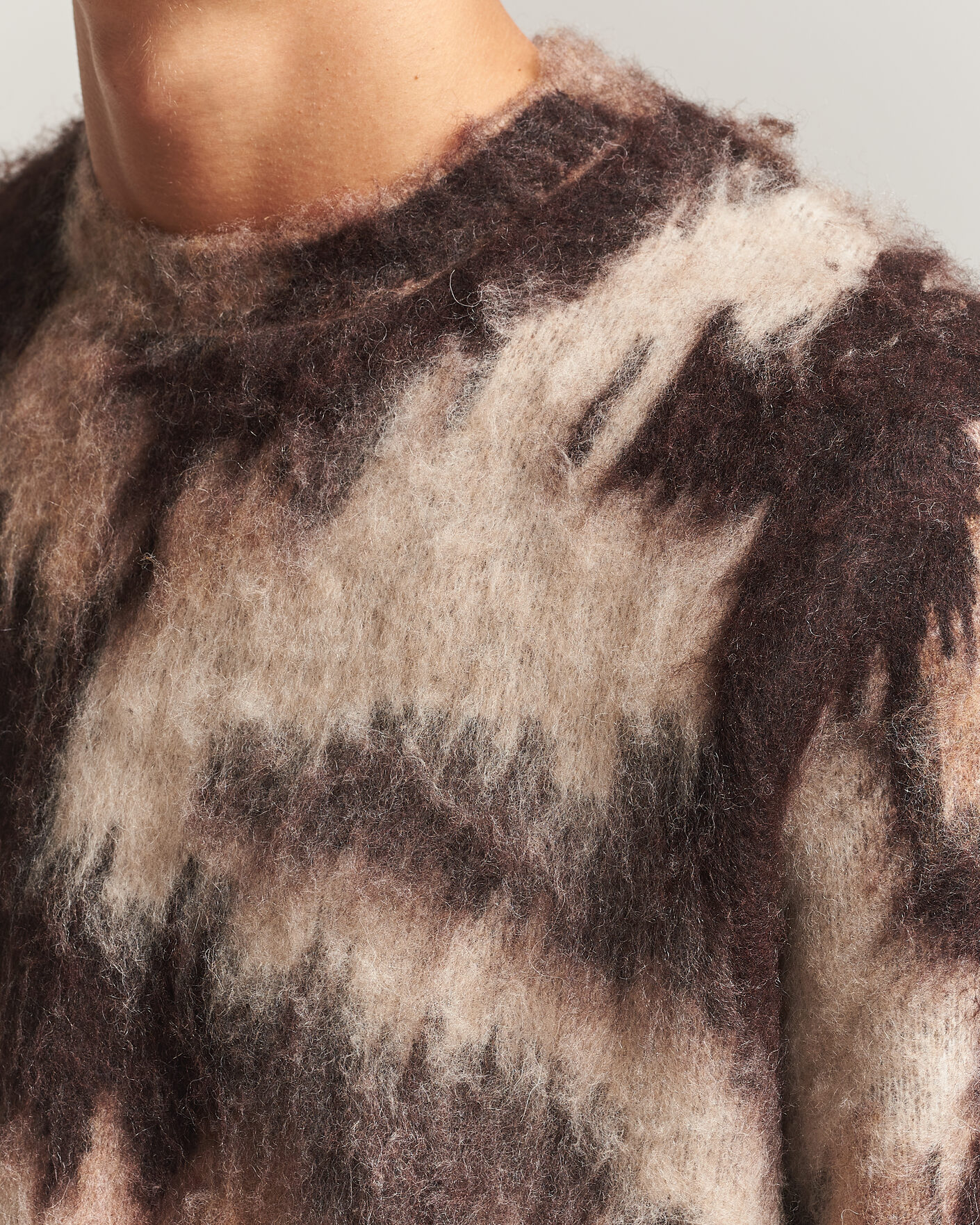 Heren | Truien | LES DEUX | Forrest Crewneck Knit Brown