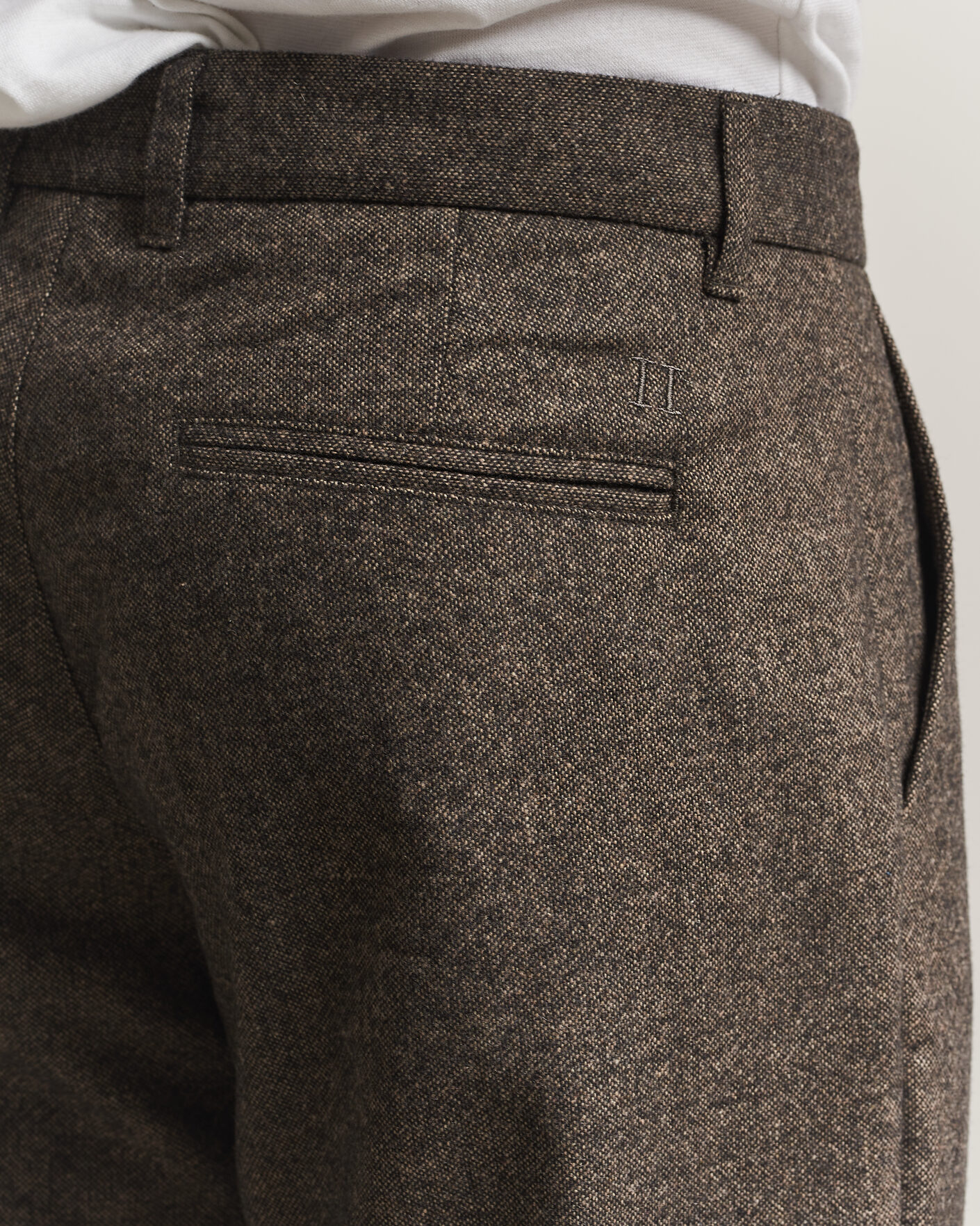Heren | Broeken | LES DEUX | Wool Melange Reg Suit Pants Caribou