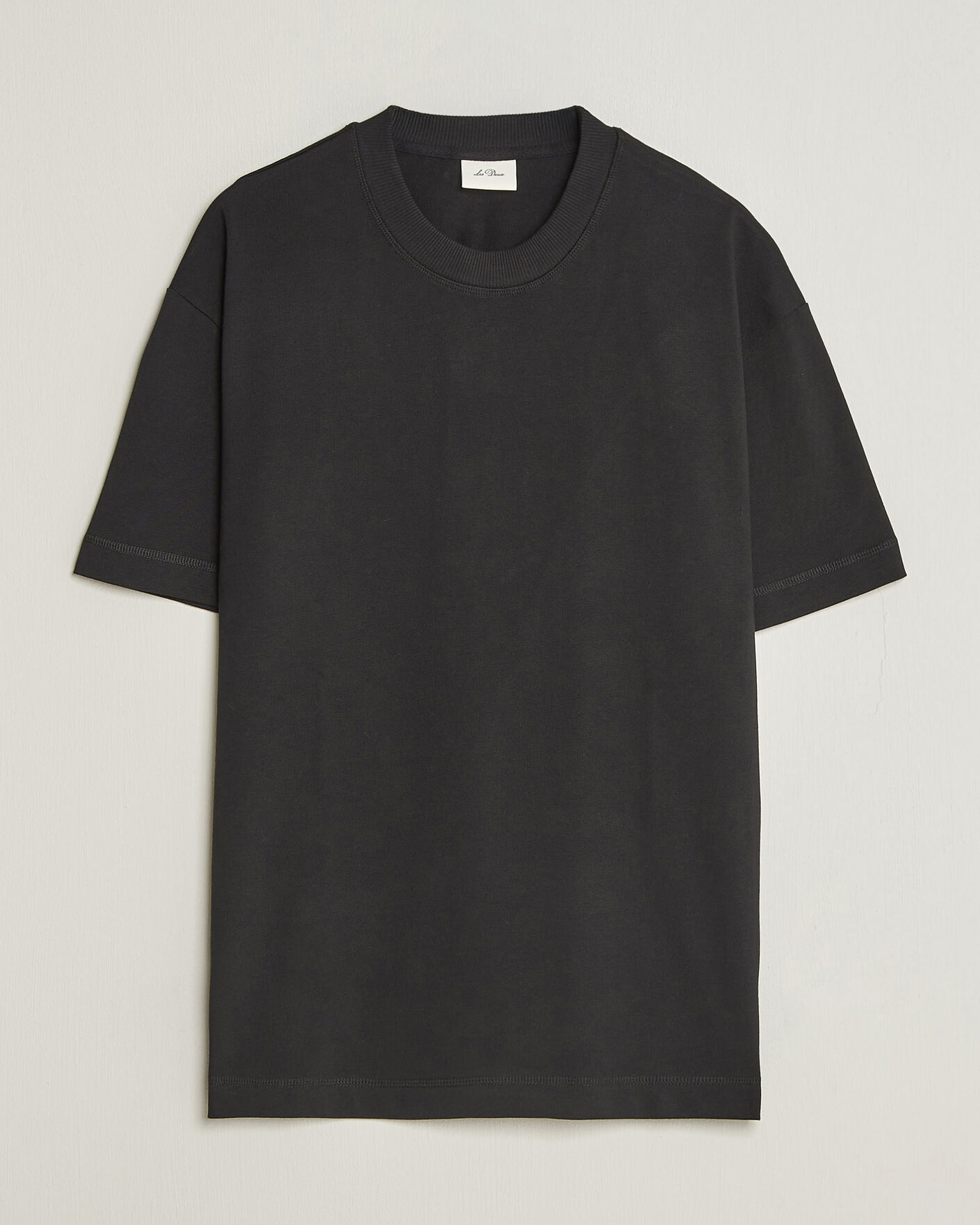 Heren | T-shirts | LES DEUX | Heavyweight T-Shirt Black