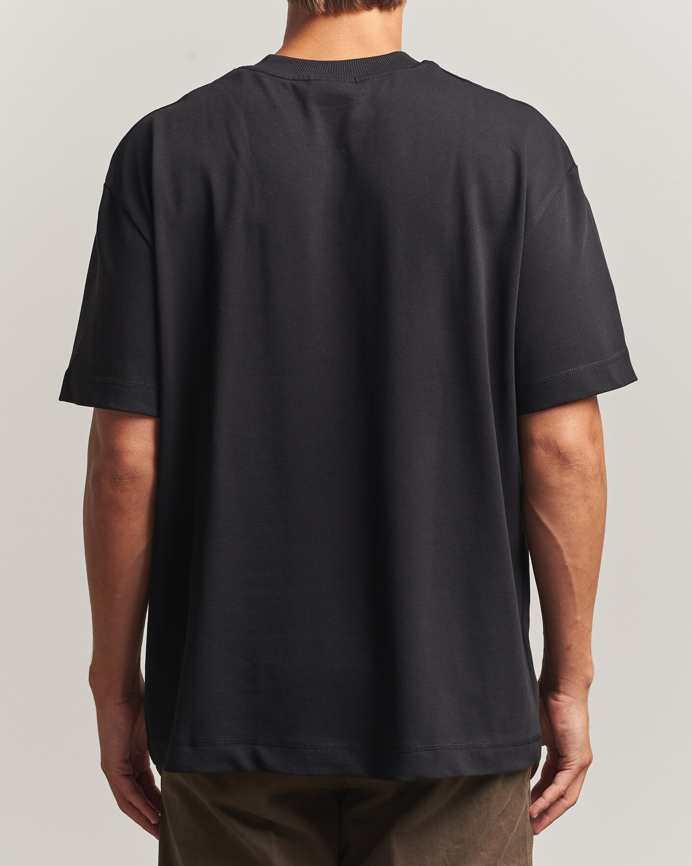 Heren | T-shirts | LES DEUX | Heavyweight T-Shirt Black