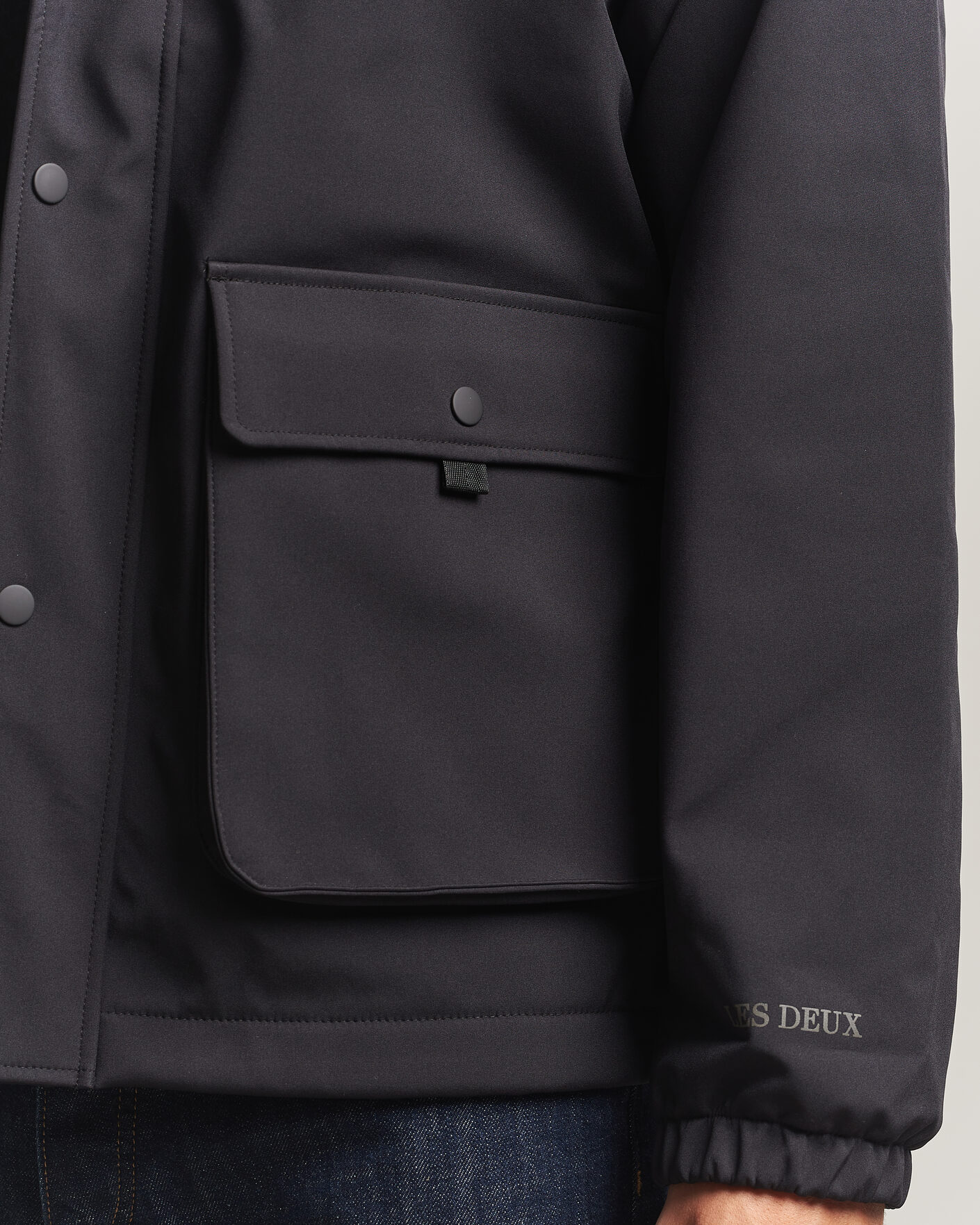 Heren | Jassen | LES DEUX | Shell Jacket Black