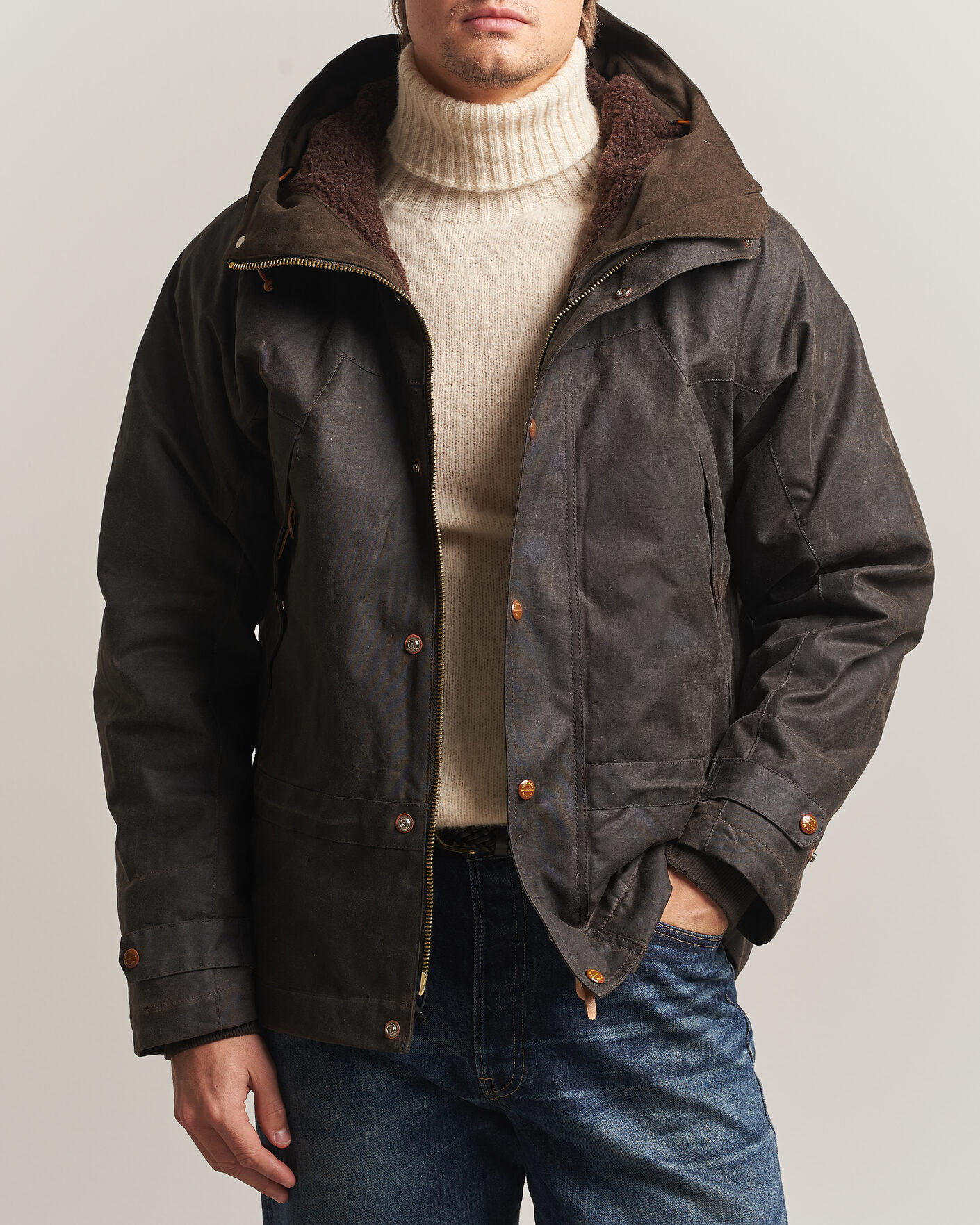 Heren | Jassen | Manifattura Ceccarelli | Mountain Jacket Chocolate