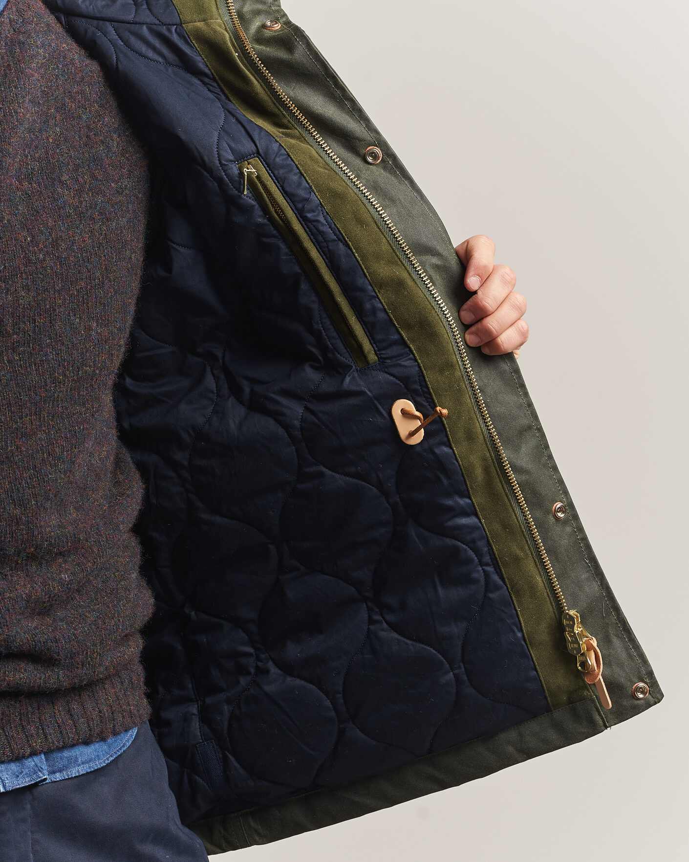Heren | Jassen | Manifattura Ceccarelli | New Fisherman Parka Dark Green