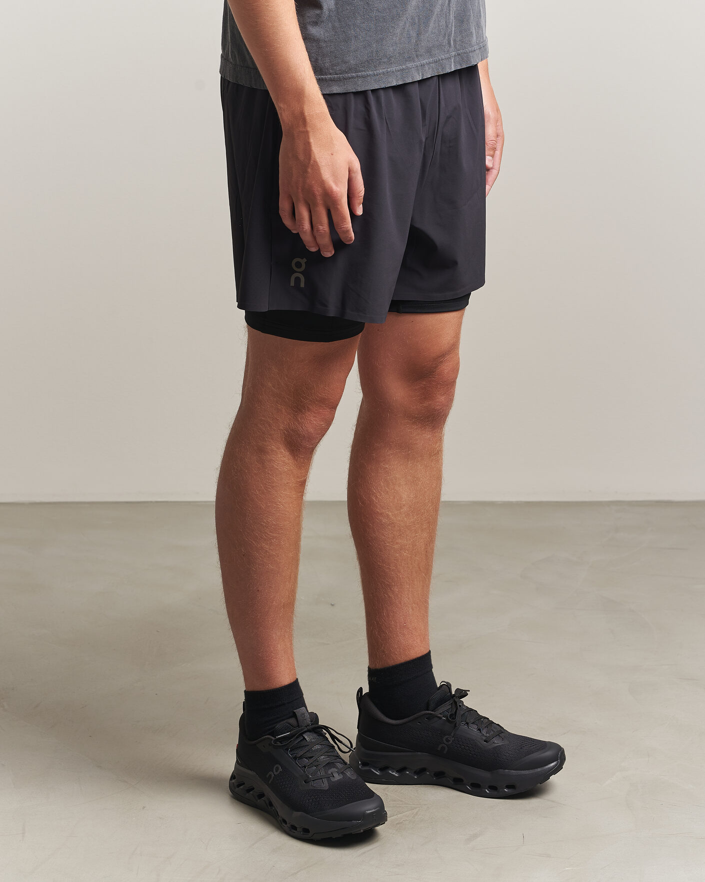 Heren | Hardloopschoenen | On | Cloudsurfer Trail 2 Black/Eclipse