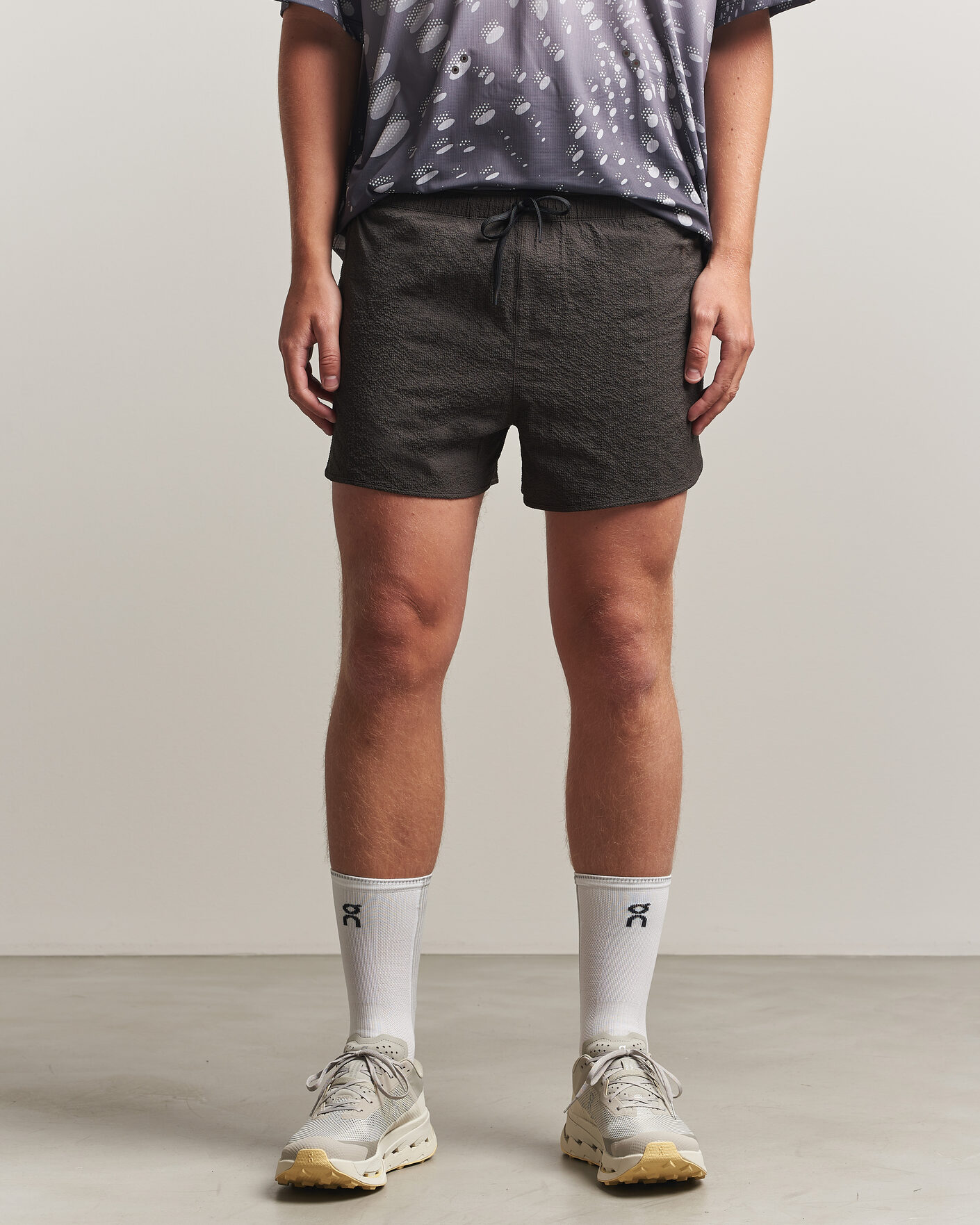 Heren | Korte broek | On | Performance Volt Shorts Espresso