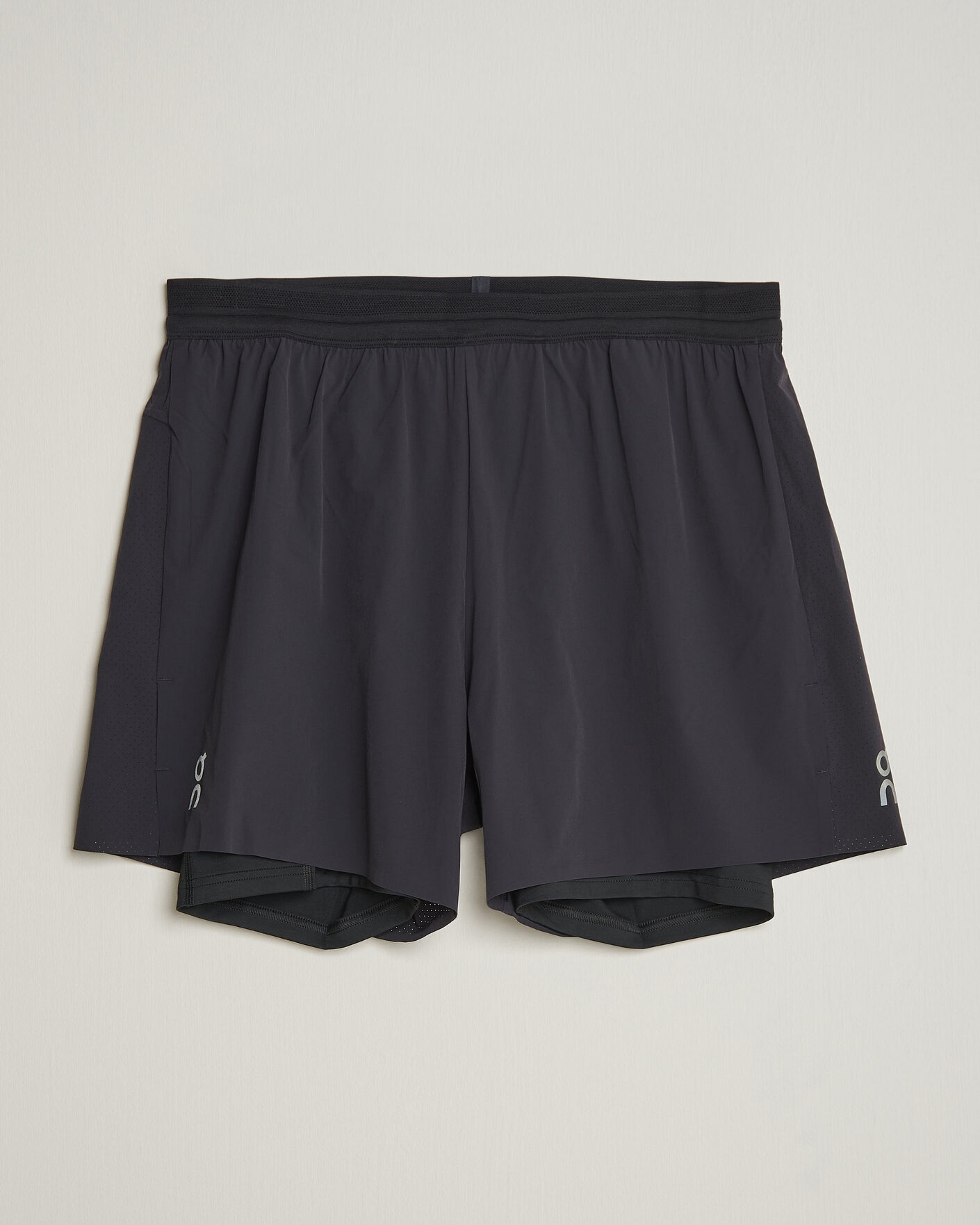 Heren | Korte broek | On | 5 Inch Performance 2/1 Shorts Black