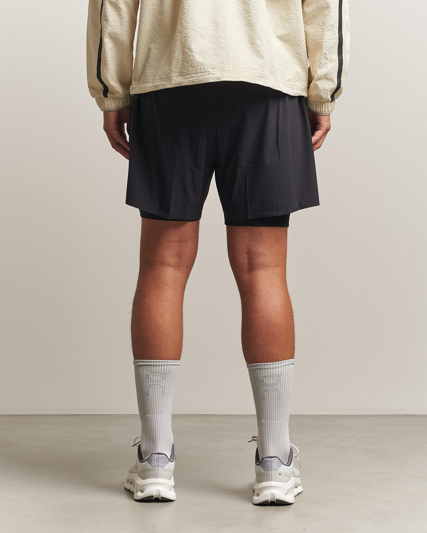 Heren | Korte broek | On | 5 Inch Performance 2/1 Shorts Black