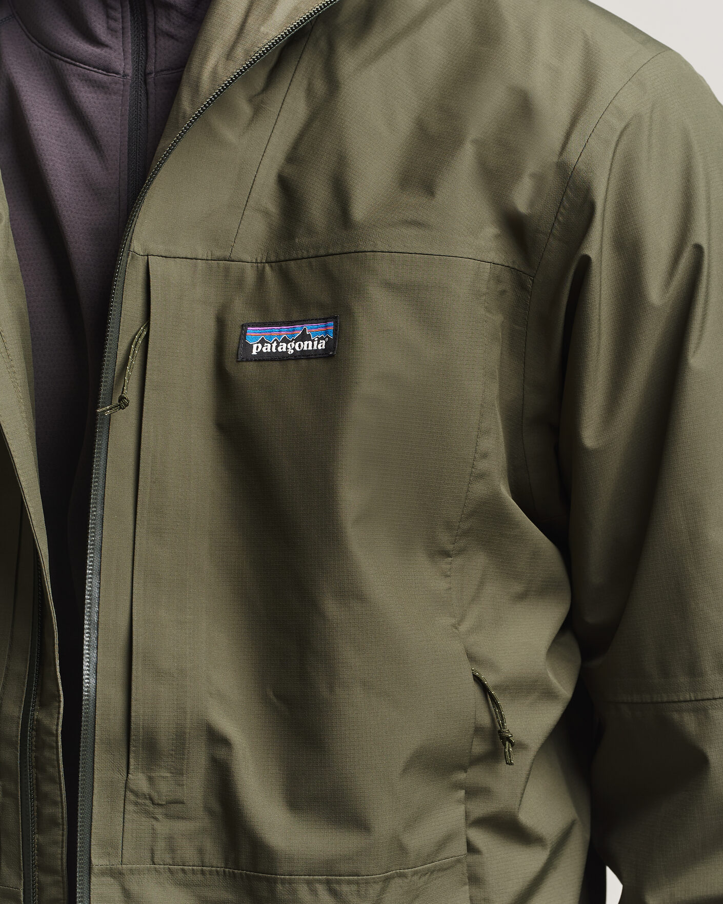 Heren | Jassen | Patagonia | Insulated Boulder Fork Rain Jacket Basin Green