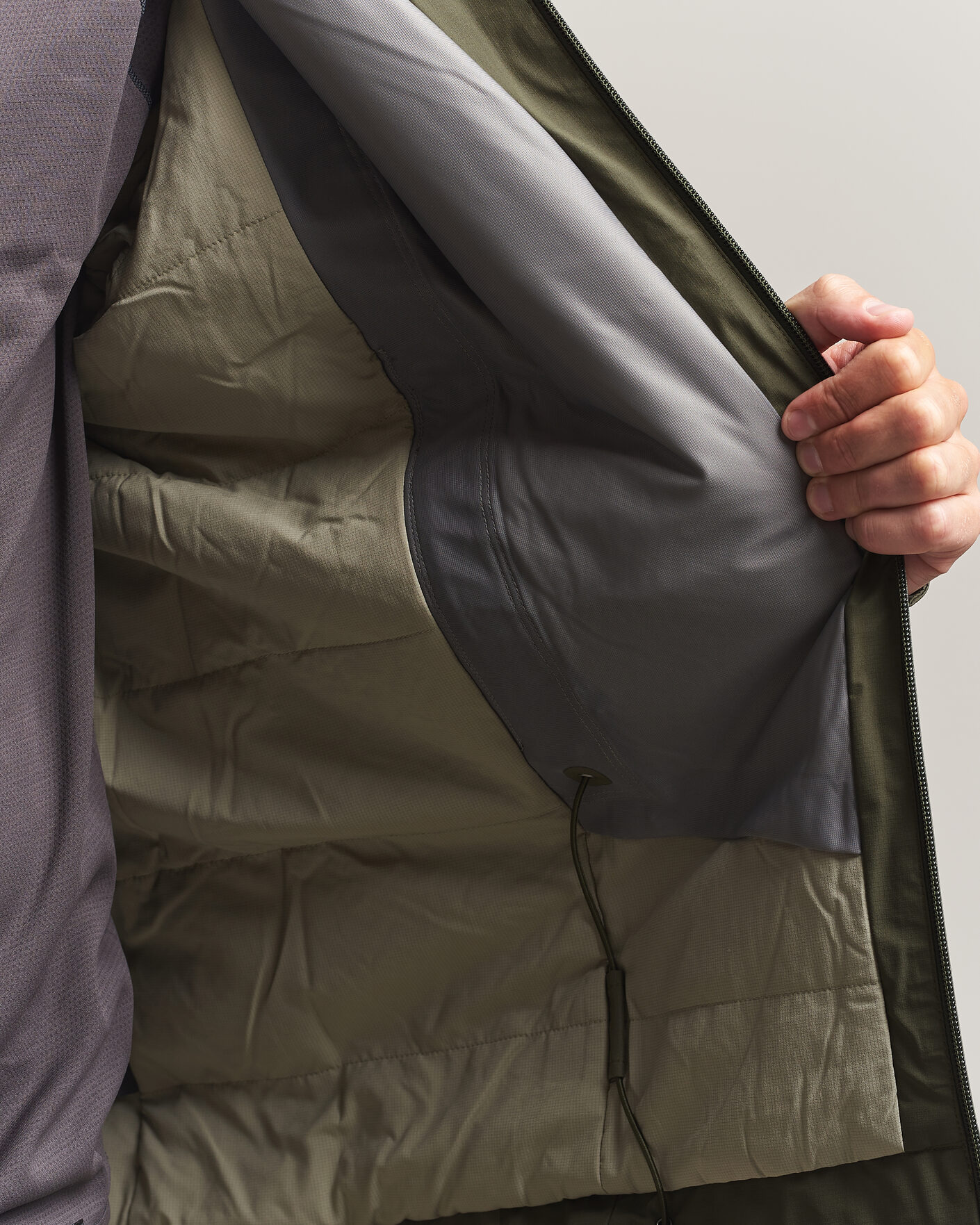 Heren | Jassen | Patagonia | Insulated Boulder Fork Rain Jacket Basin Green
