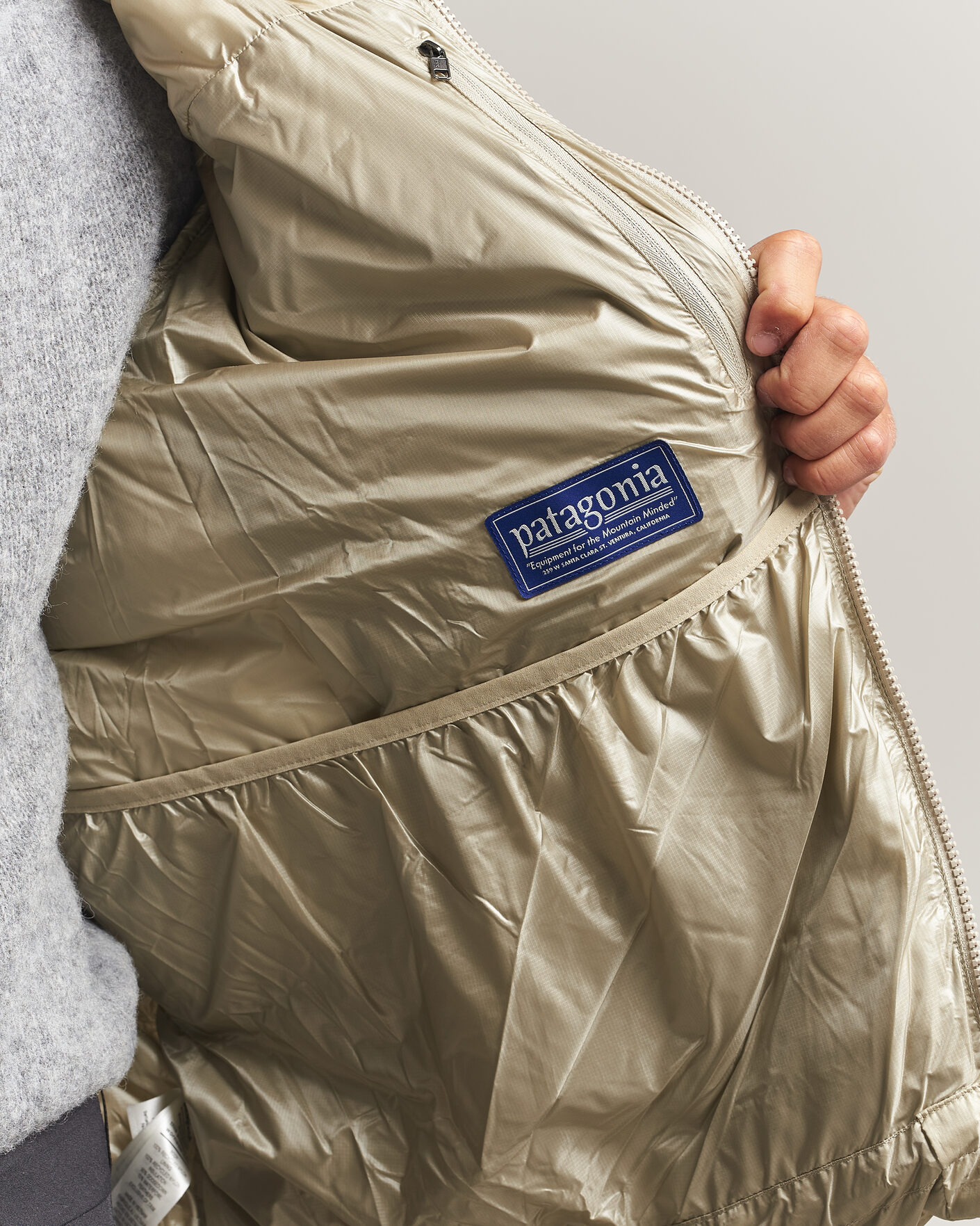 Heren | Jassen | Patagonia | Fitz Roy Down Jacket Weathered Stone
