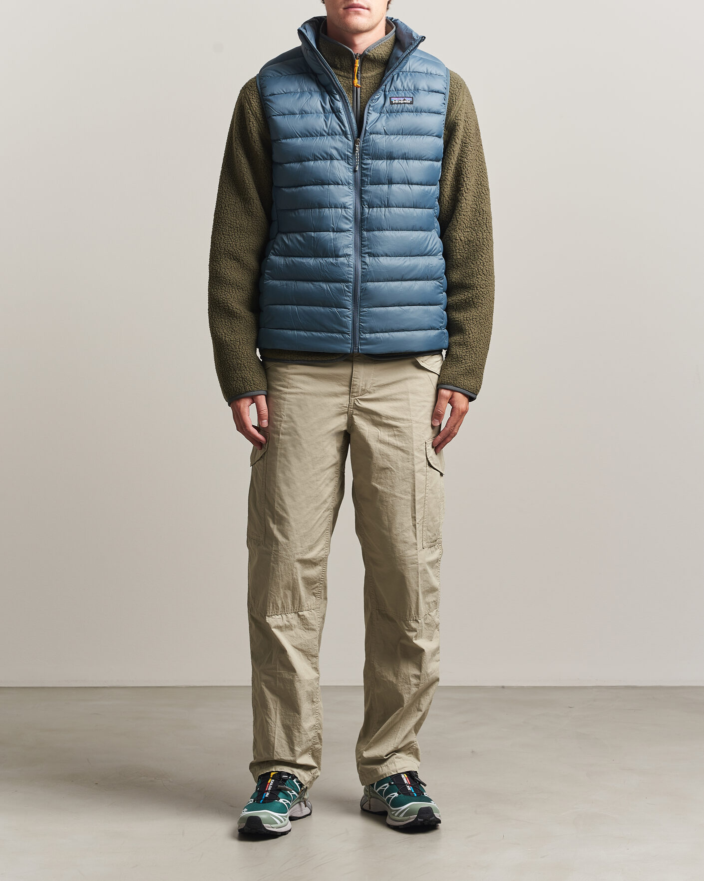 Heren | Gilets | Patagonia | Sweater Vest Summit Blue