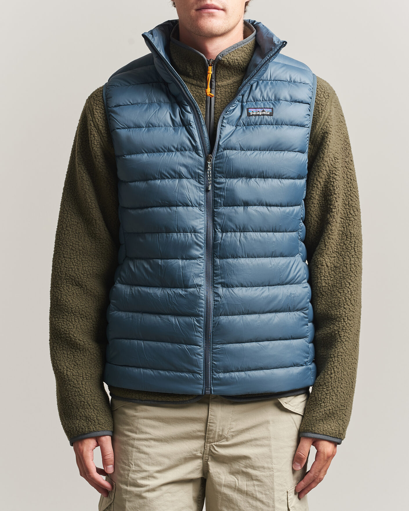 Heren | Gilets | Patagonia | Sweater Vest Summit Blue