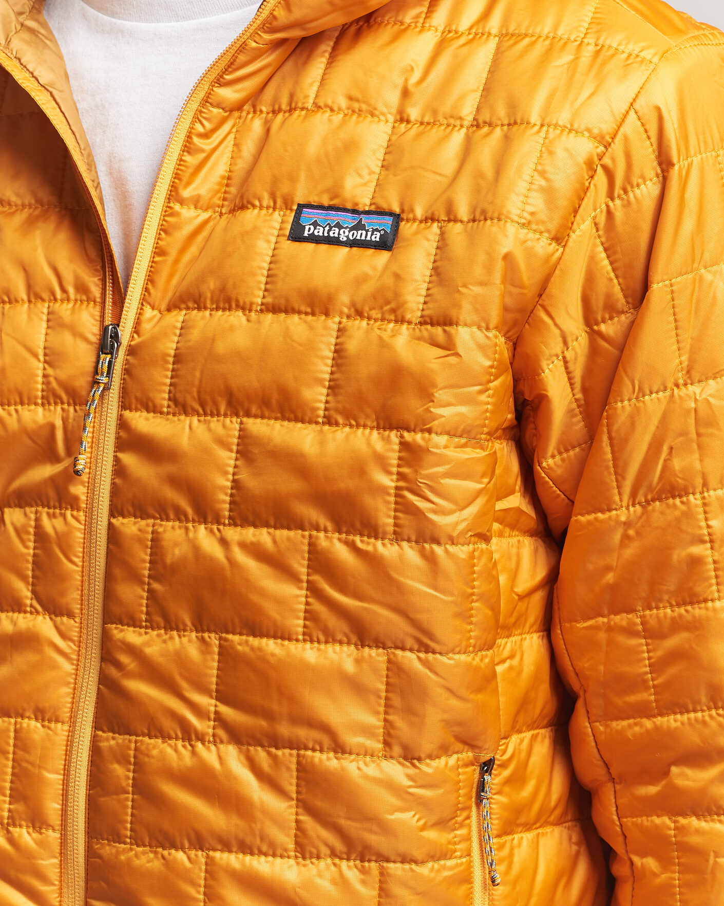 Heren | Jassen | Patagonia | Nano Puff Hoodie Autumn Orange