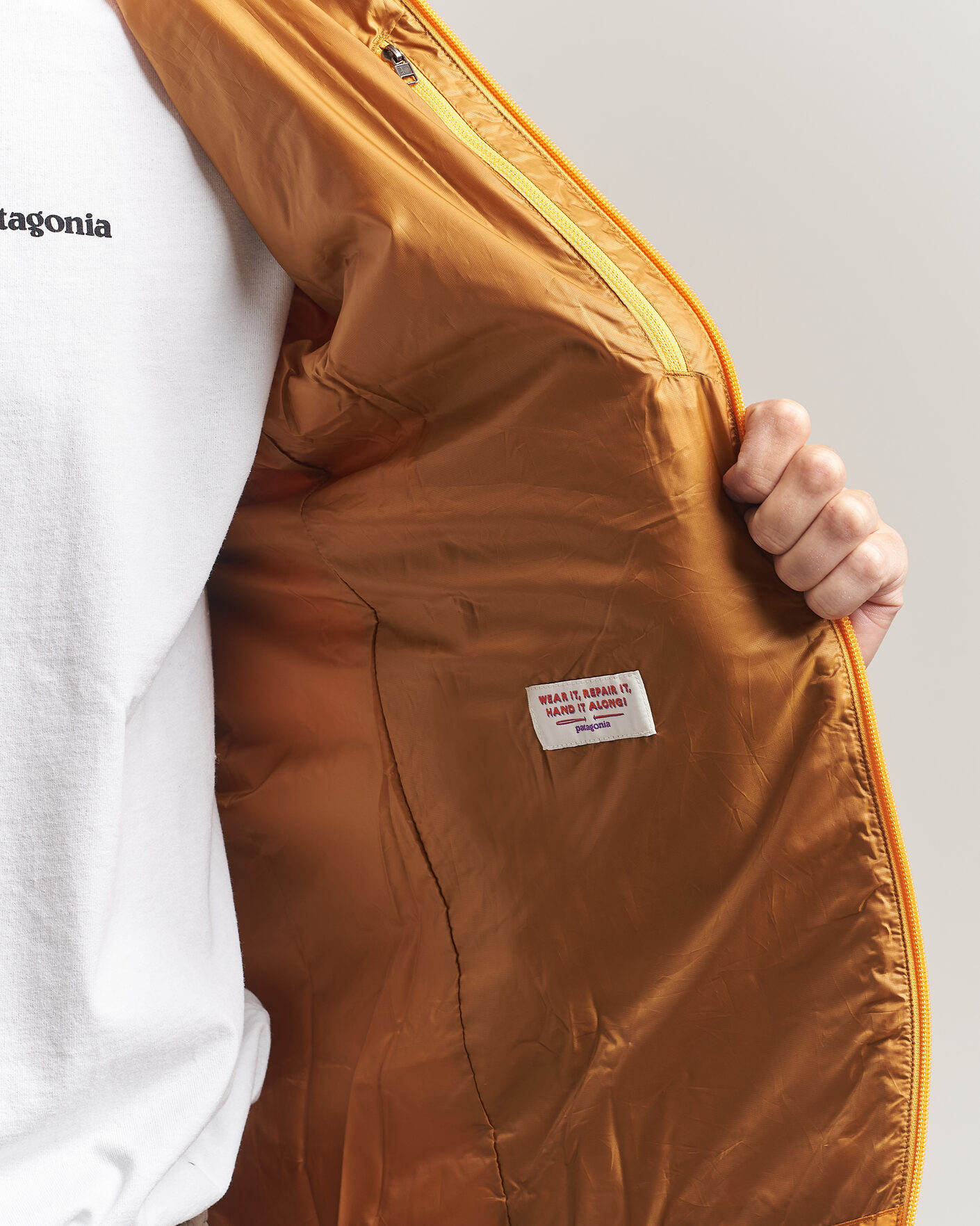 Heren | Jassen | Patagonia | Nano Puff Hoodie Autumn Orange