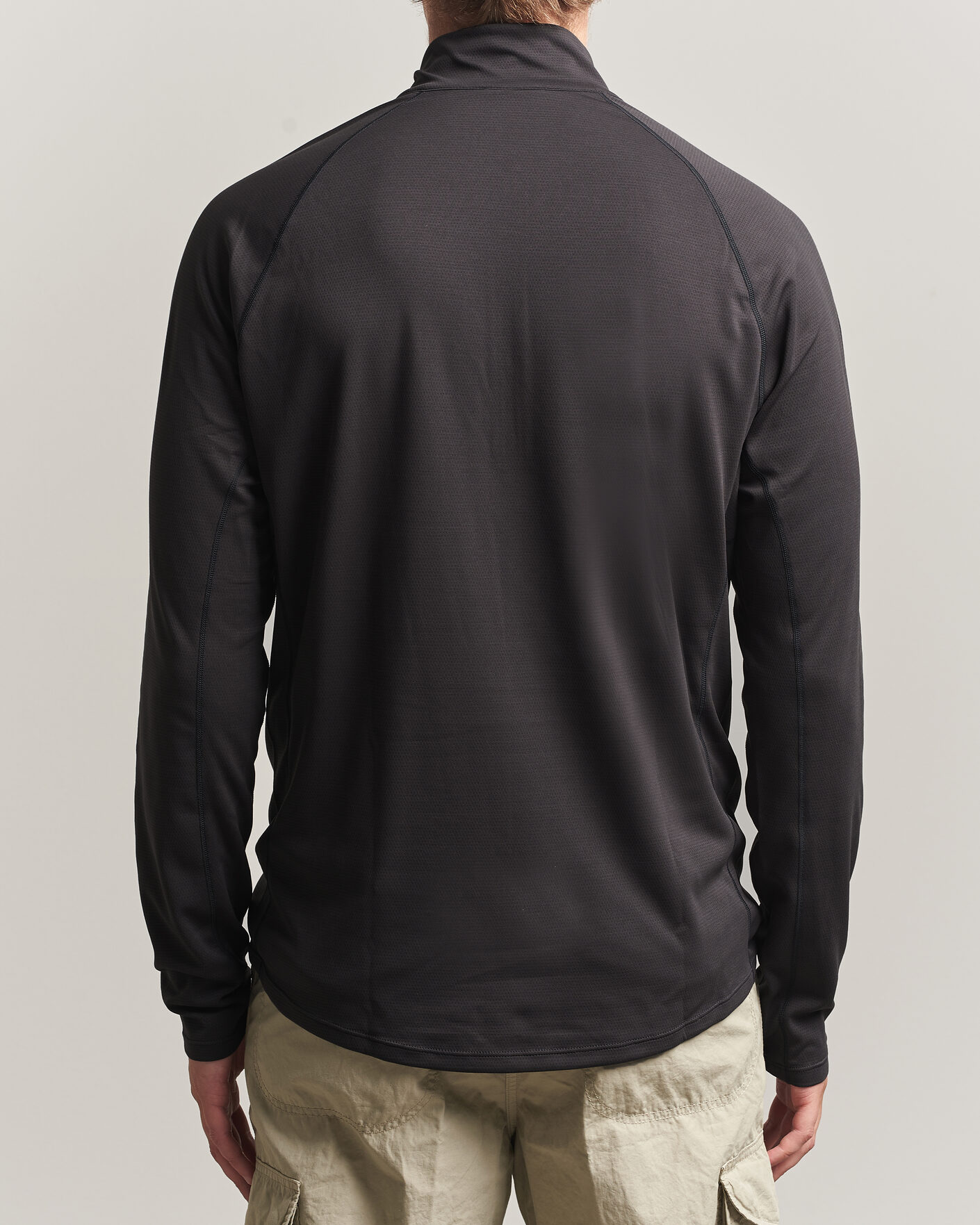 Heren | Truien | Patagonia | Cap Midweight Zip Neck Ink Black