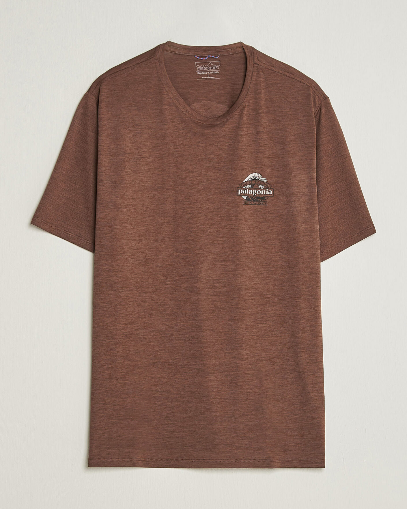 Heren | T-shirts | Patagonia | Cap Cool Daily Shirt Berm Brown