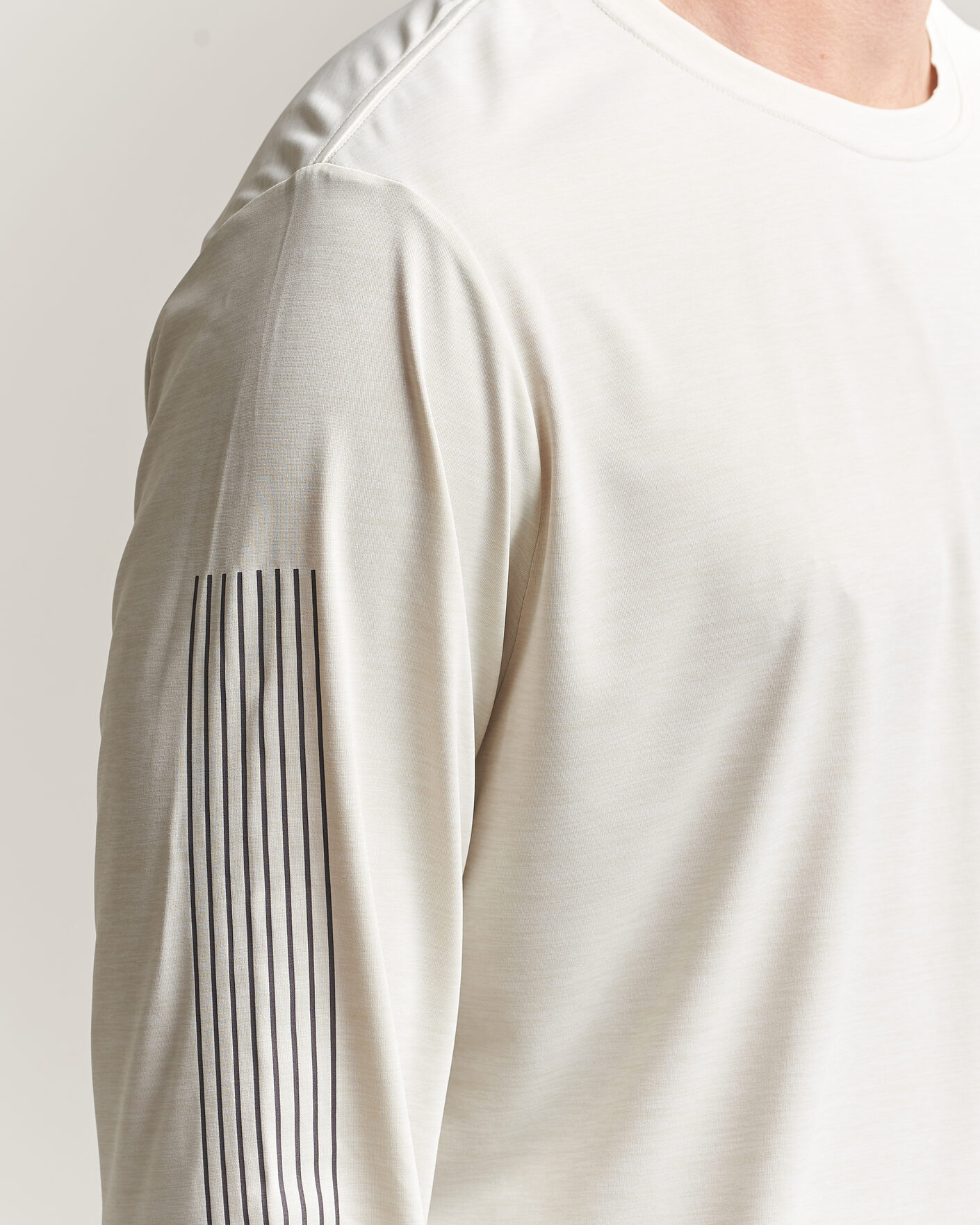 Heren | T-shirts | Patagonia | Long Sleeve Cap Cool Shirt Dyno White