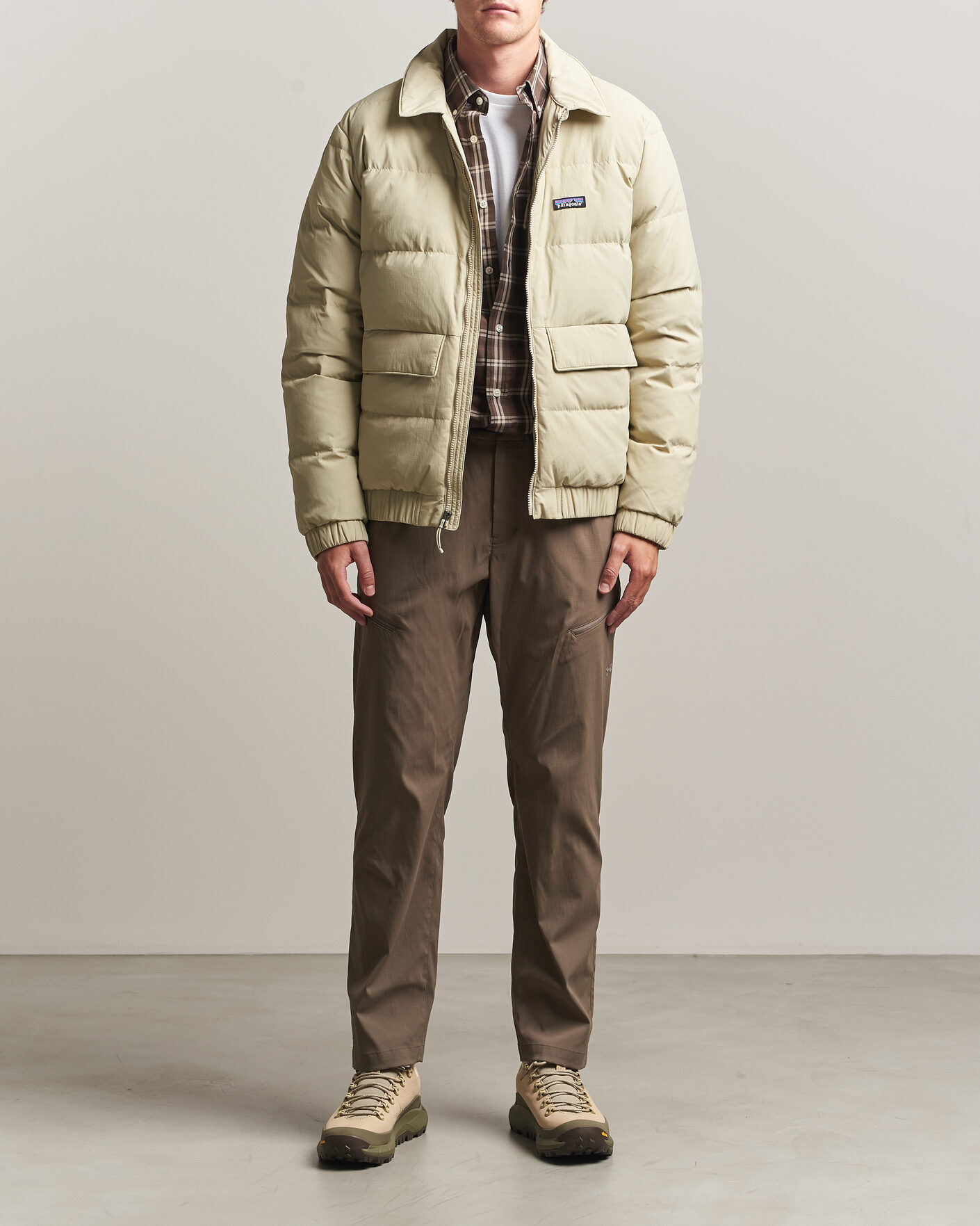 Heren | Jassen | Patagonia | Sisar Down Jacket Weathered Stone