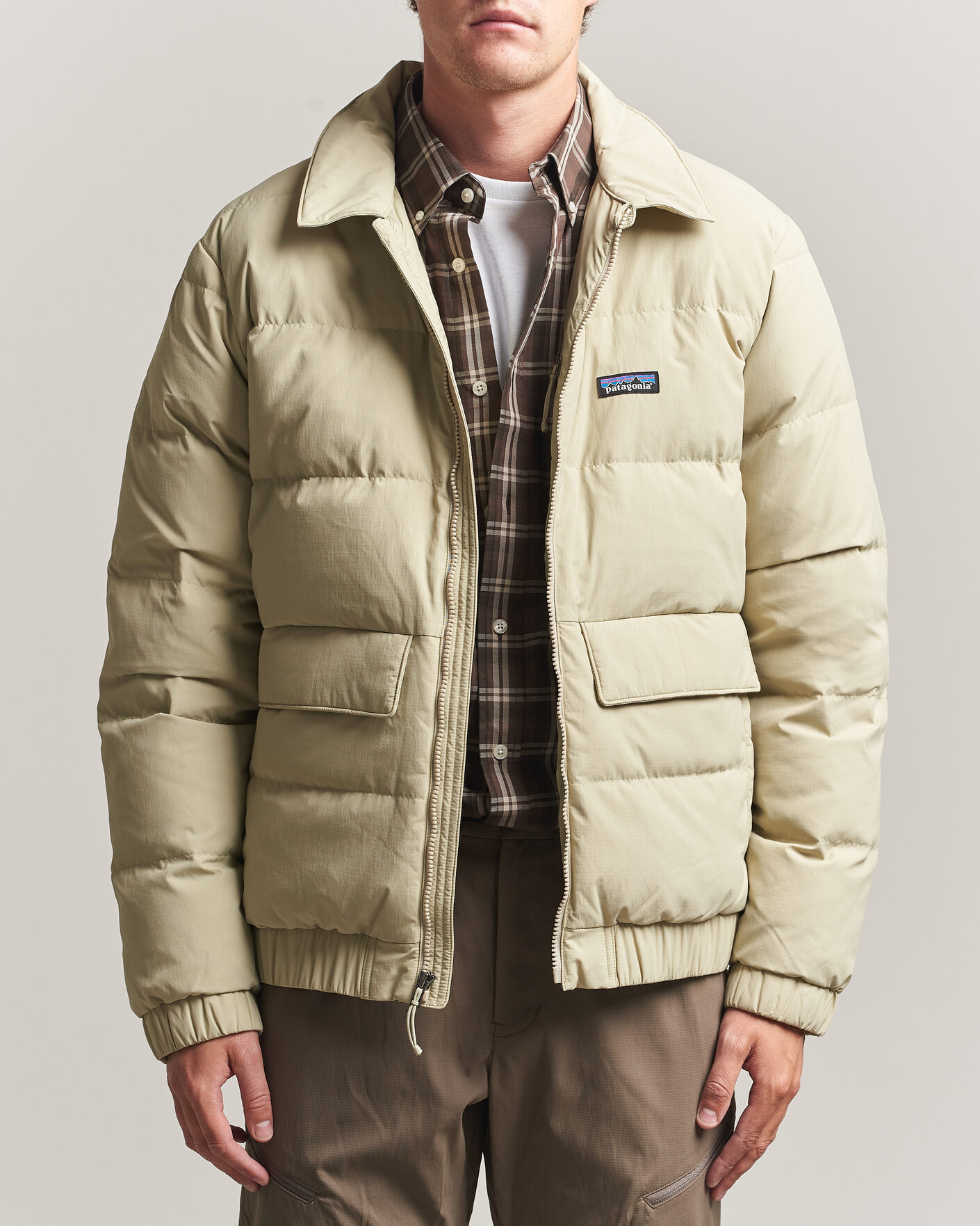Heren | Jassen | Patagonia | Sisar Down Jacket Weathered Stone