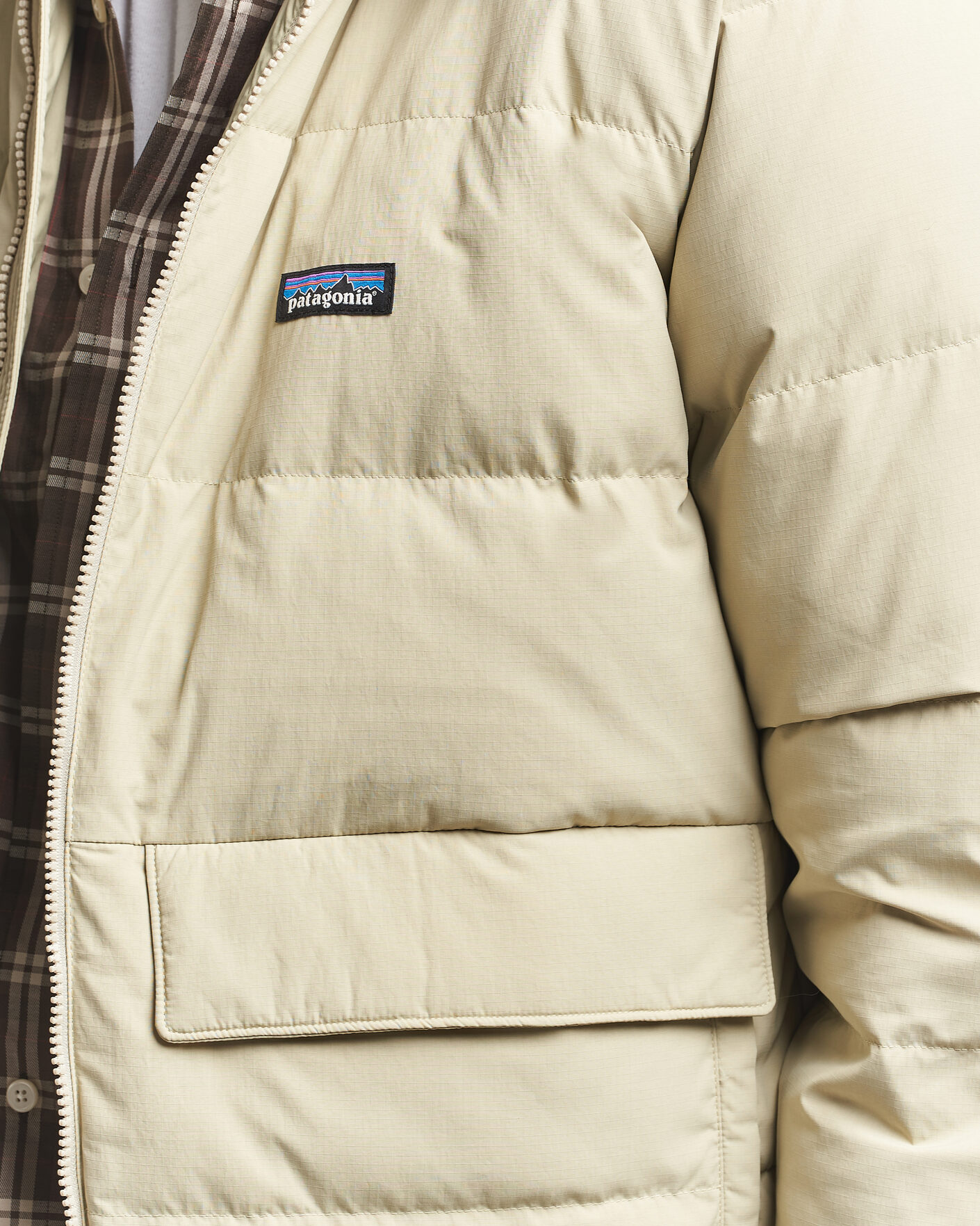 Heren | Jassen | Patagonia | Sisar Down Jacket Weathered Stone