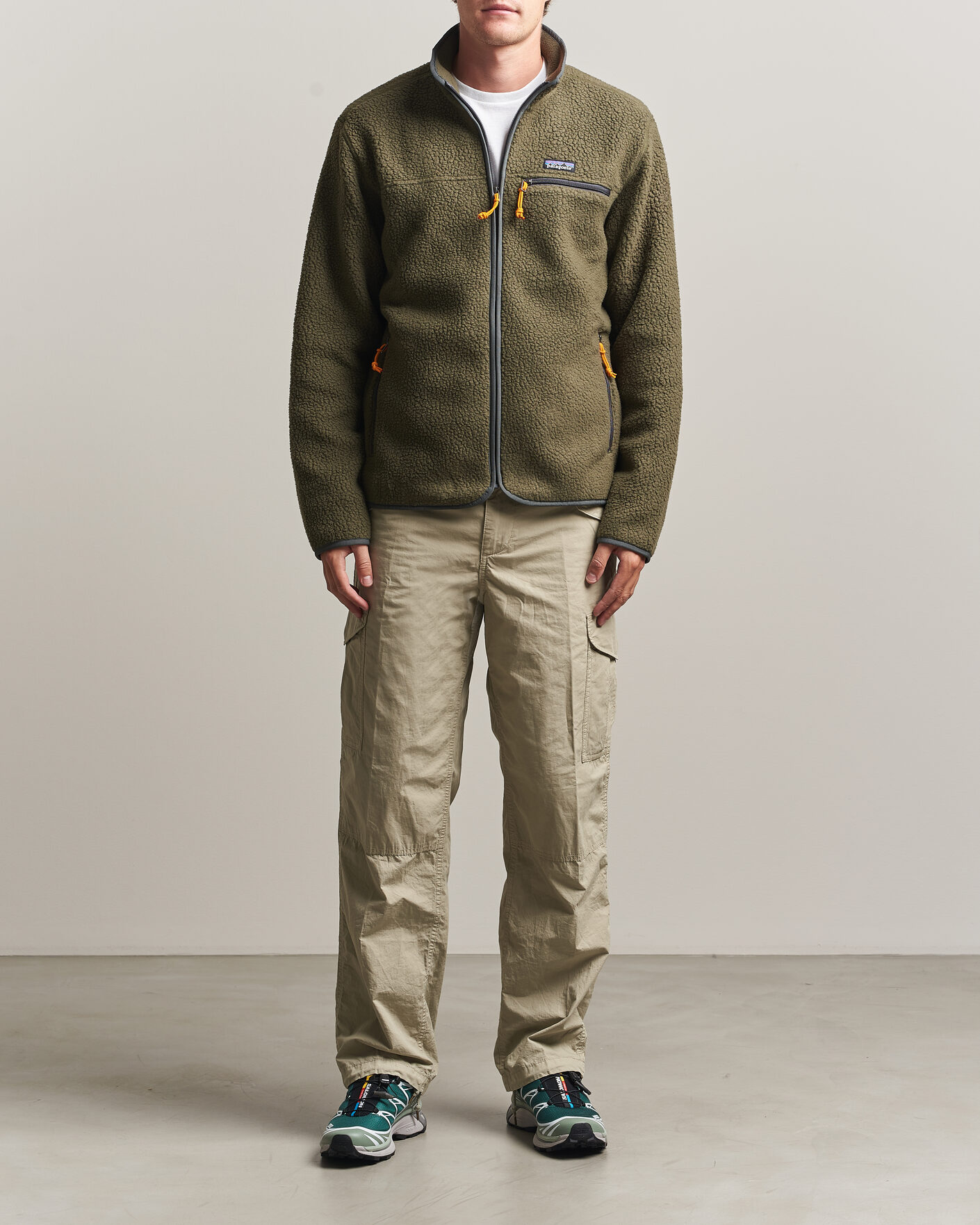 Heren | Truien | Patagonia | Retro Pile Jacket Basin Green