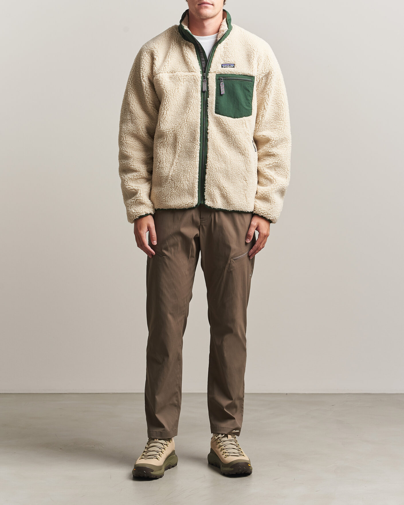 Heren | Truien | Patagonia | Classic Retro X Jacket Dark Natural
