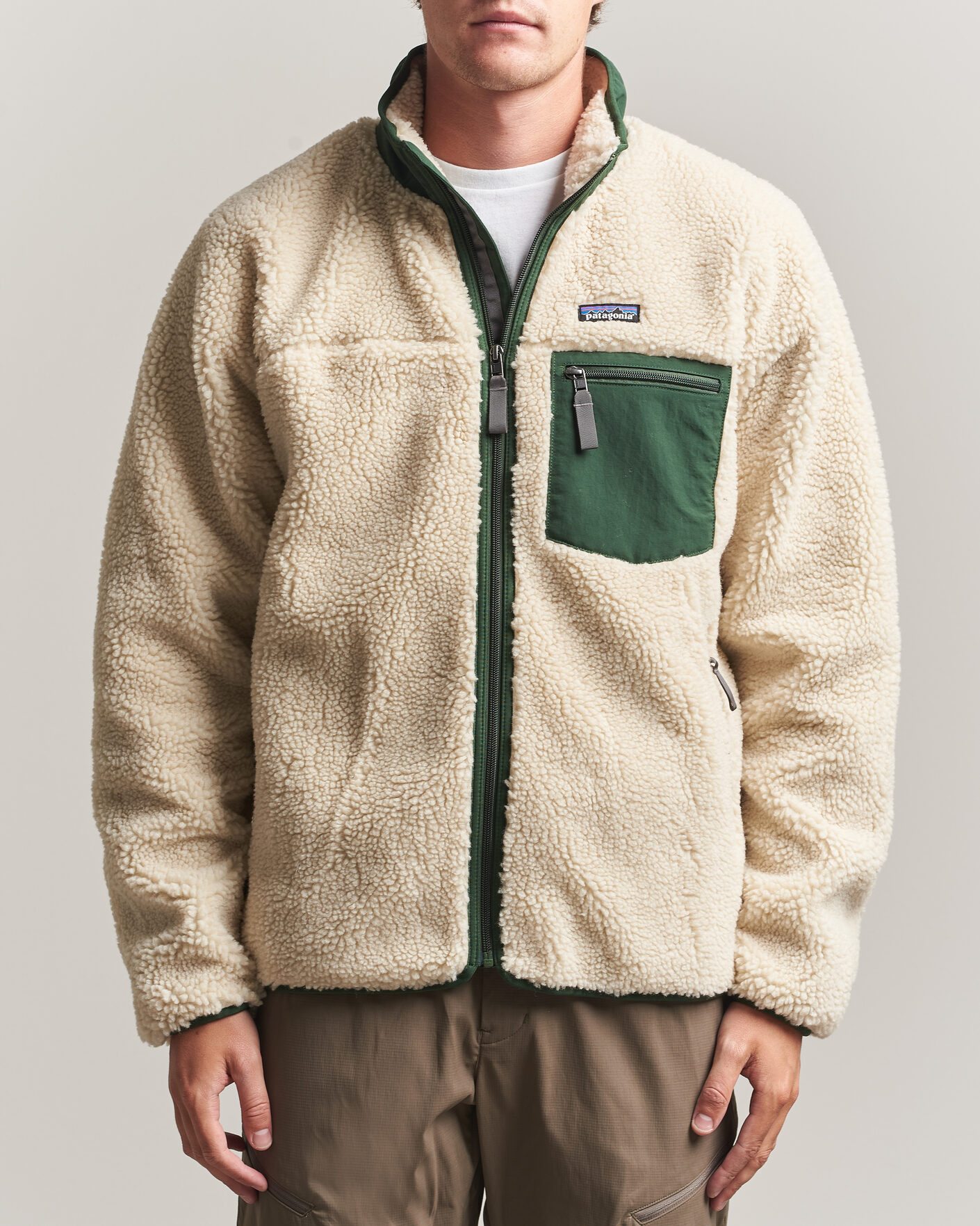 Heren | Truien | Patagonia | Classic Retro X Jacket Dark Natural