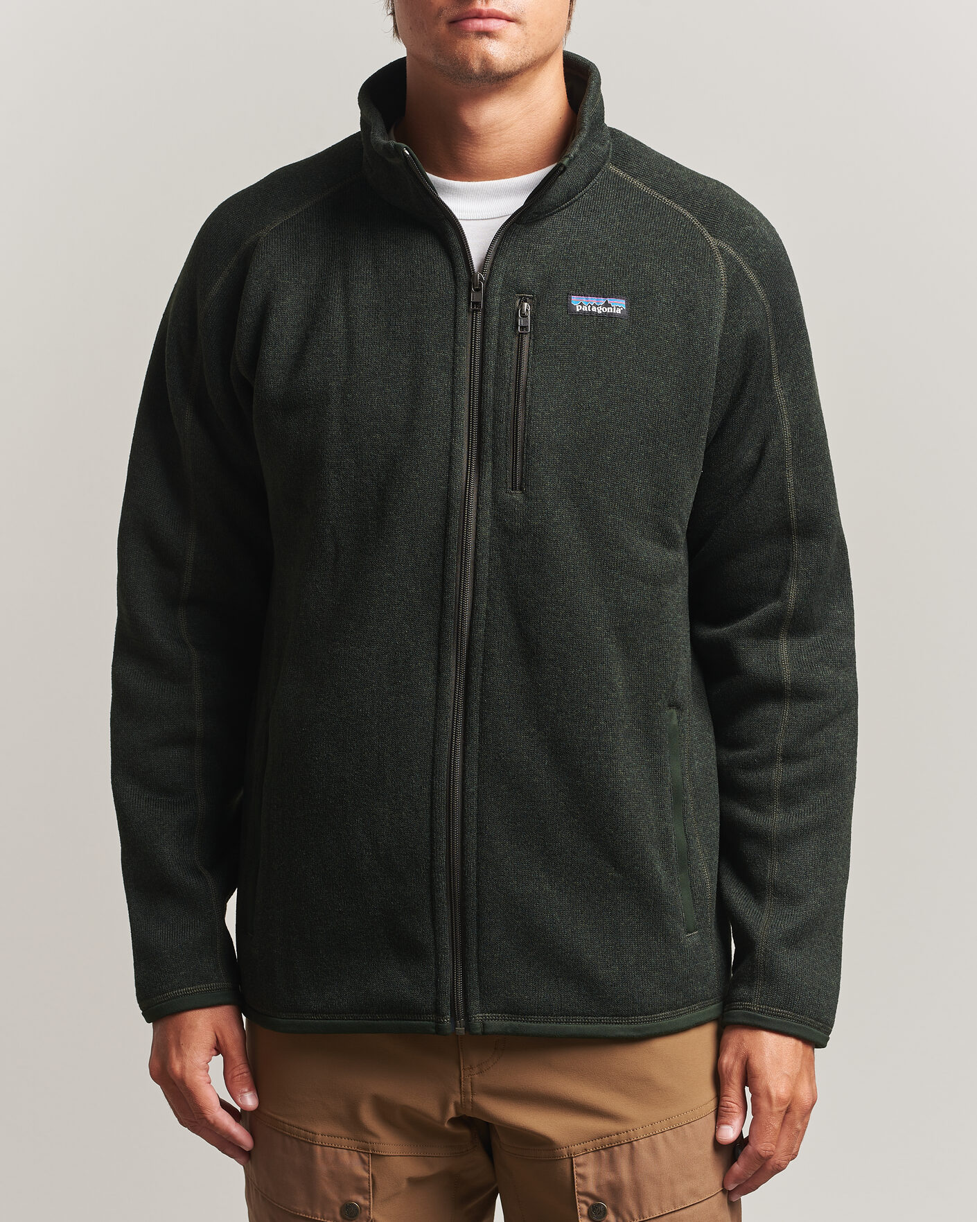 Heren | Truien | Patagonia | Better Sweater Jacket Old Growth Green