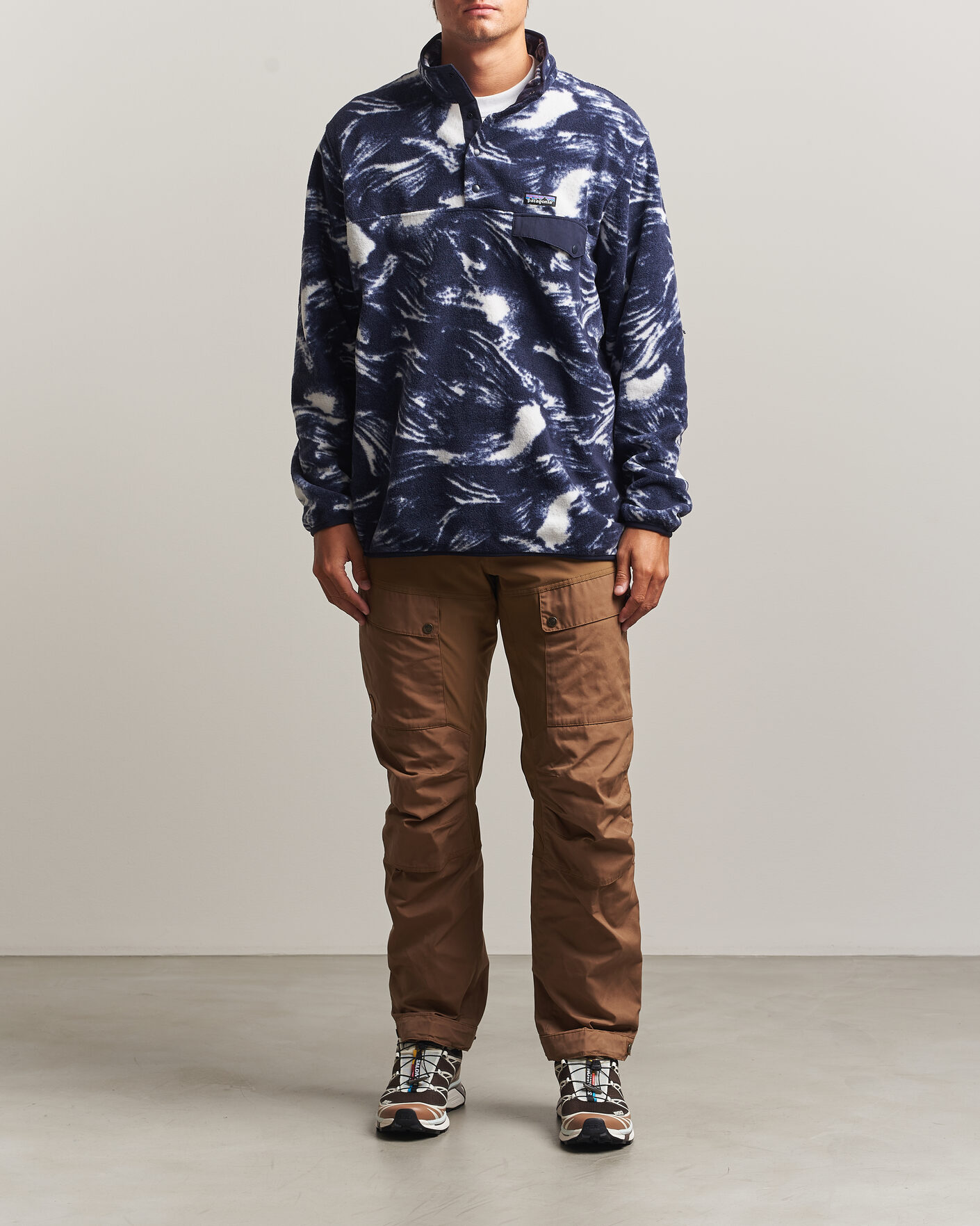 Heren | Truien | Patagonia | Synch Snap T Half Zip Fleece Polar Breeze
