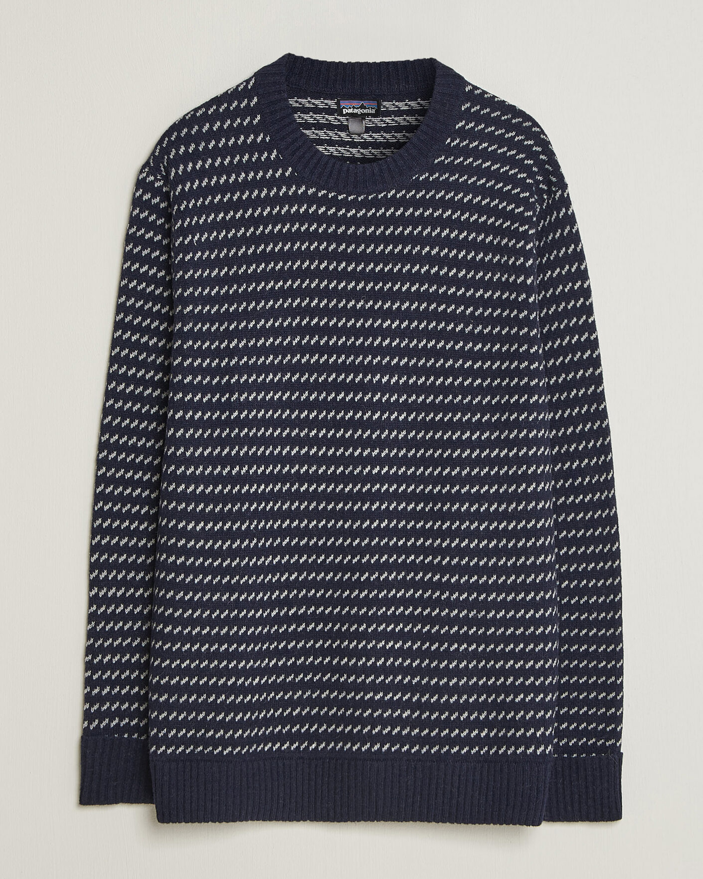 Heren | Truien | Patagonia | Recycled Wool Blend Sweater Classic Navy