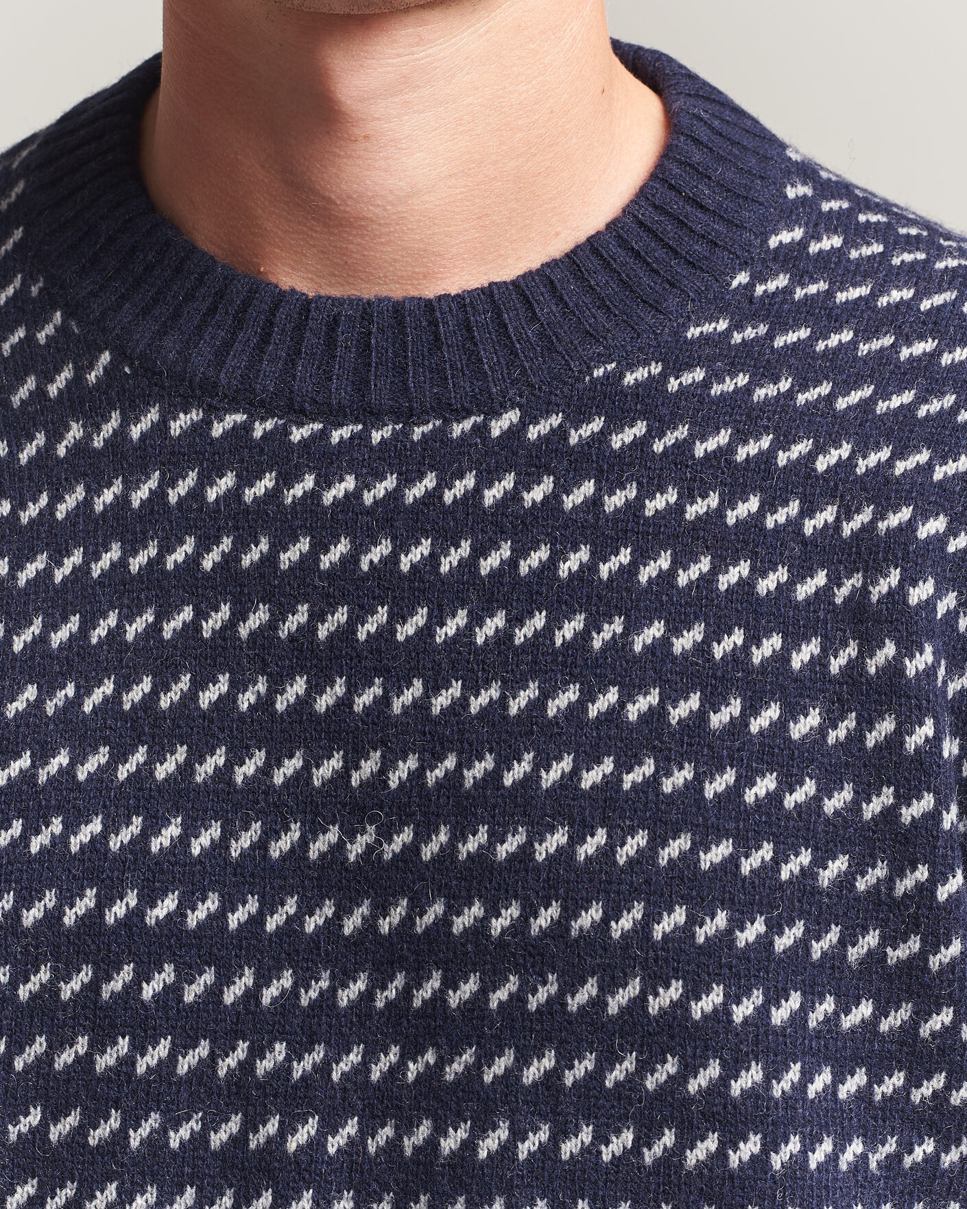 Heren | Truien | Patagonia | Recycled Wool Blend Sweater Classic Navy