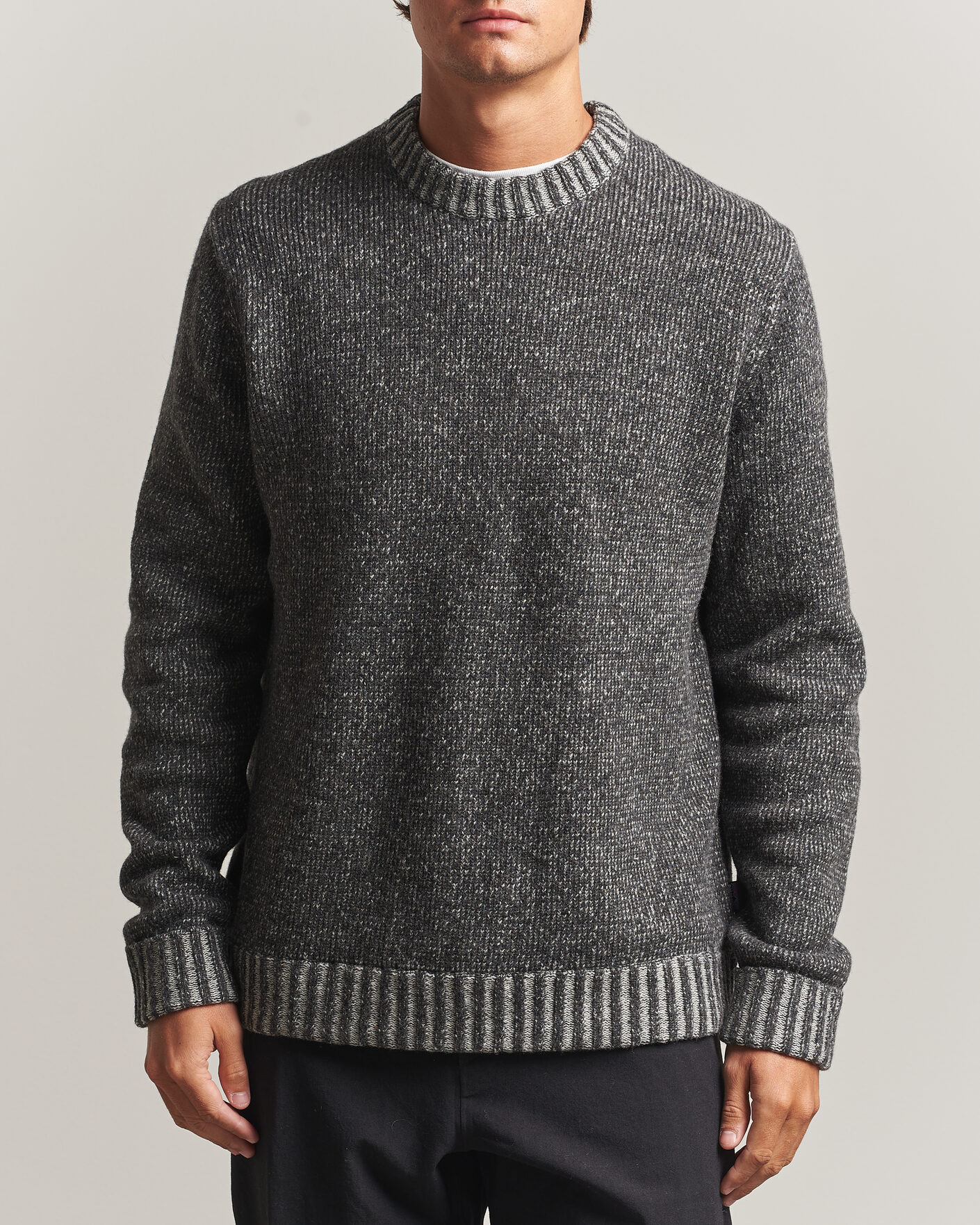 Heren | Truien | Patagonia | Recycled Wool Blend Sweater Marlie Forge Grey