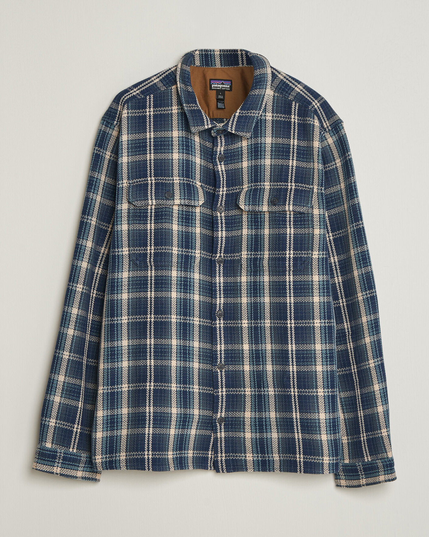 Heren | Overhemden | Patagonia | Fjord Loft Shirt Slorstice New Navy
