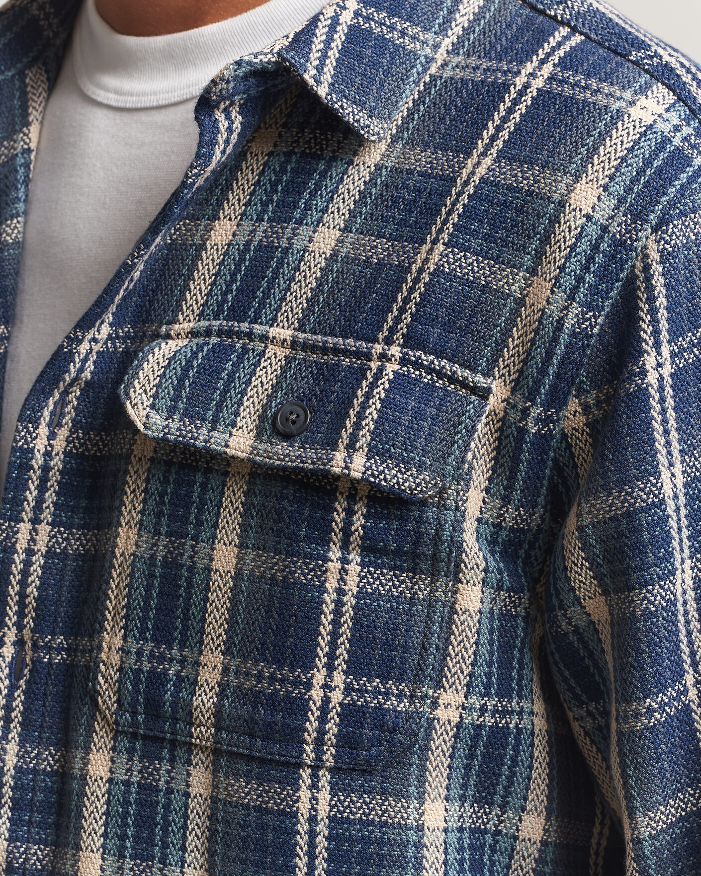 Heren | Overhemden | Patagonia | Fjord Loft Shirt Slorstice New Navy