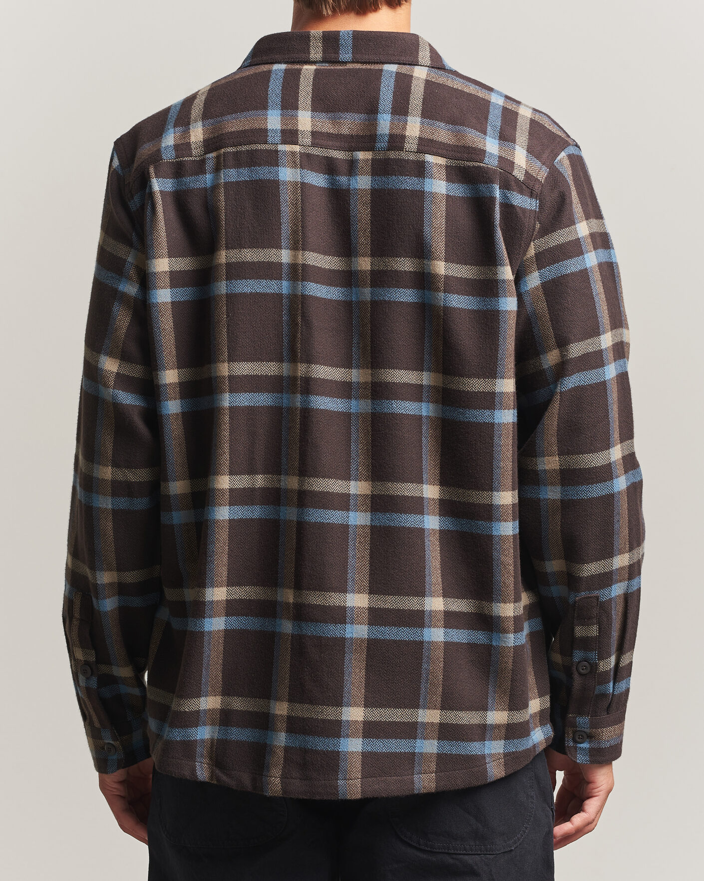 Heren | Overhemden | Patagonia | Fjord Flannel Shirt Den Brown