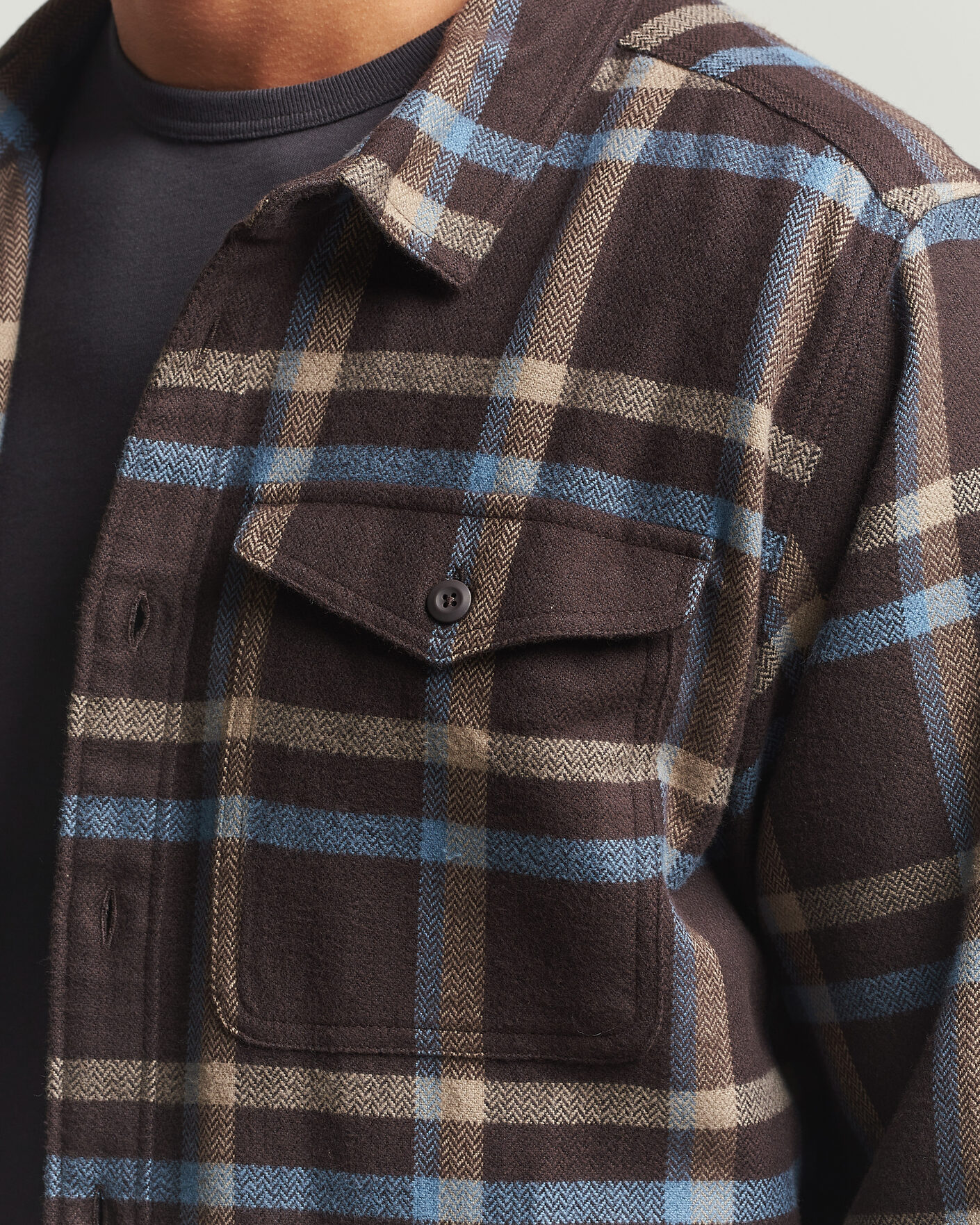 Heren | Overhemden | Patagonia | Fjord Flannel Shirt Den Brown