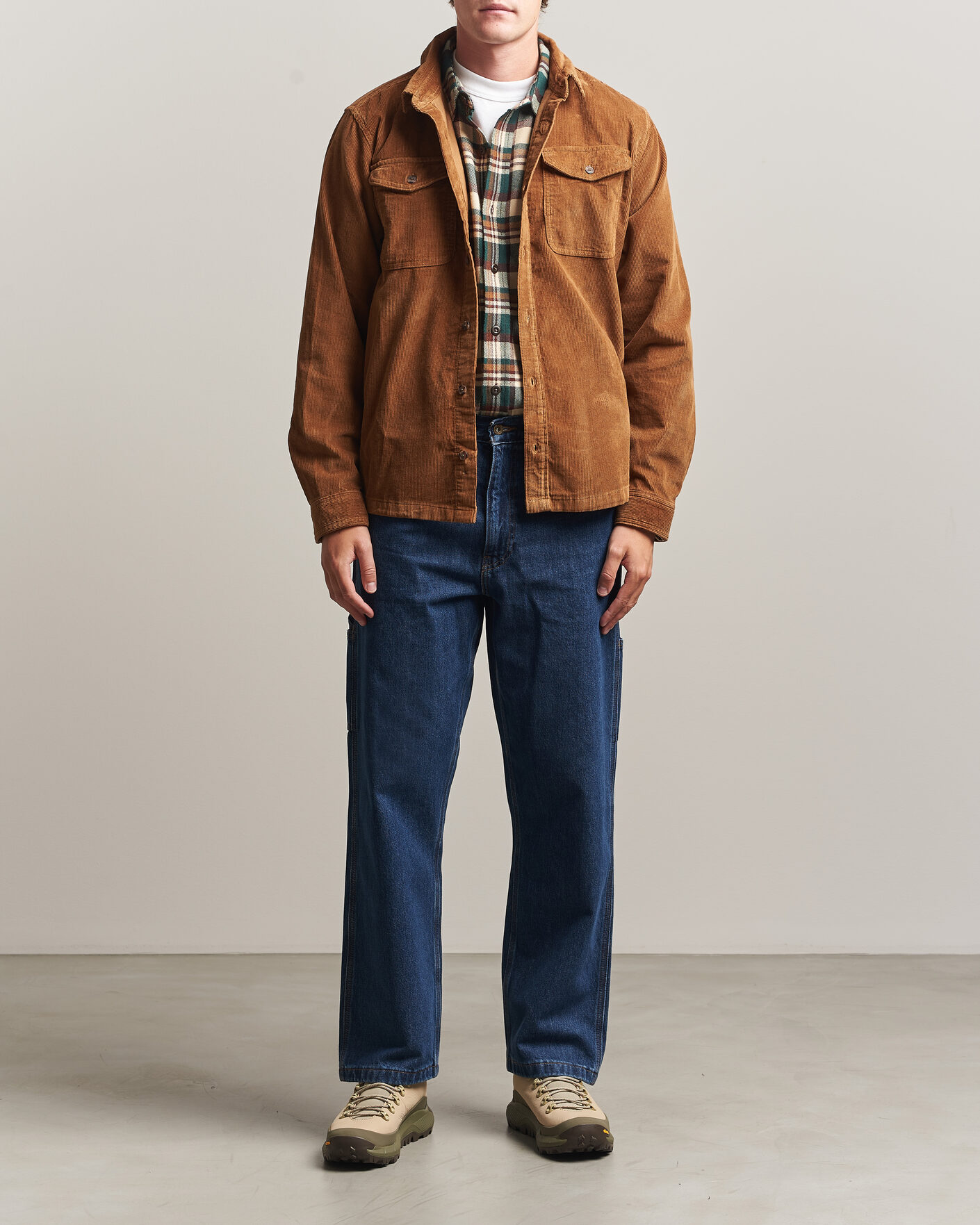 Heren | Overhemden | Patagonia | Corduroy Shirt Deer Brown